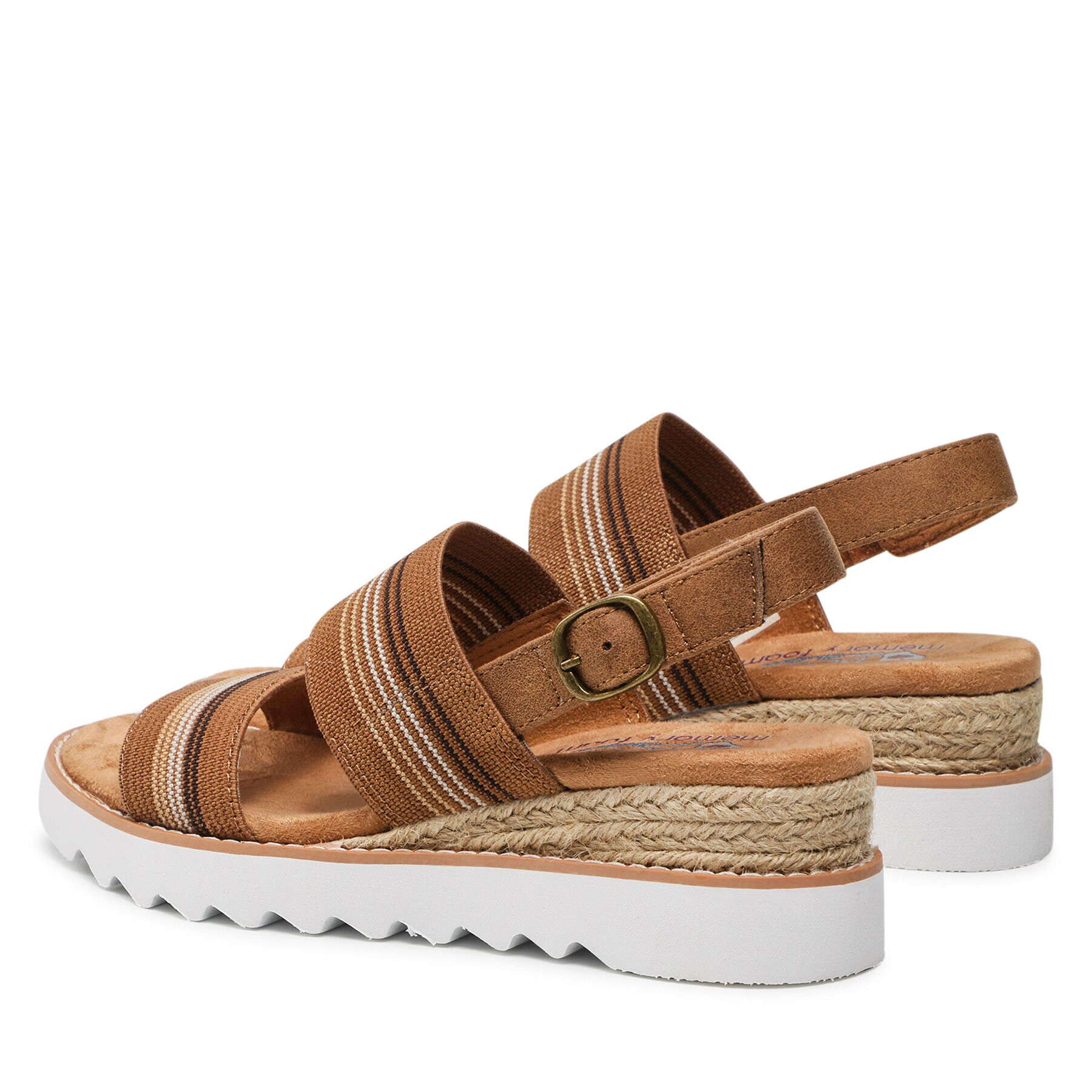 Skechers Еспадрили BOBS Tea Time 113863/BRMT Кафяв - Pepit.bg