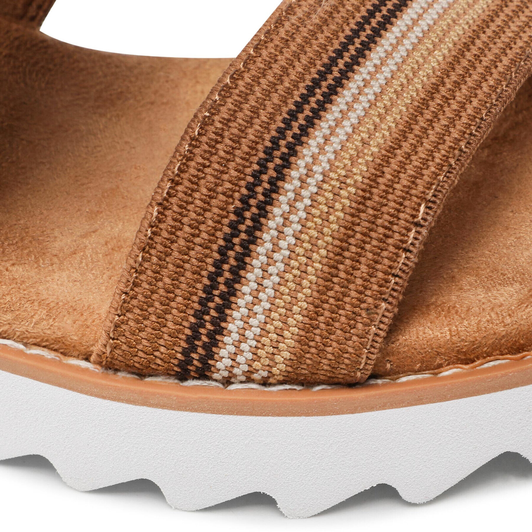 Skechers Еспадрили BOBS Tea Time 113863/BRMT Кафяв - Pepit.bg