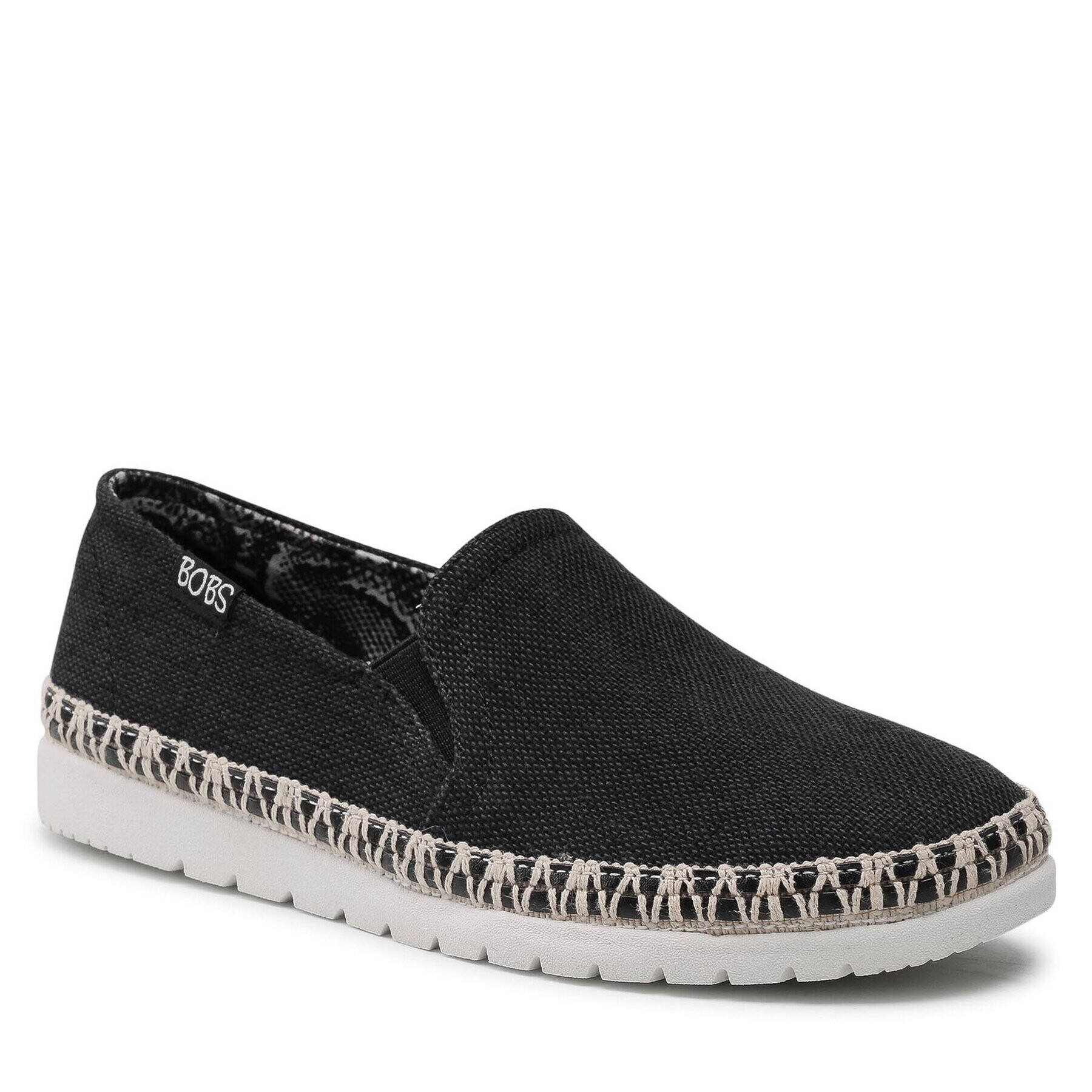 Skechers Еспадрили Flexpadrille 3.0 113091/BLK Черен - Pepit.bg
