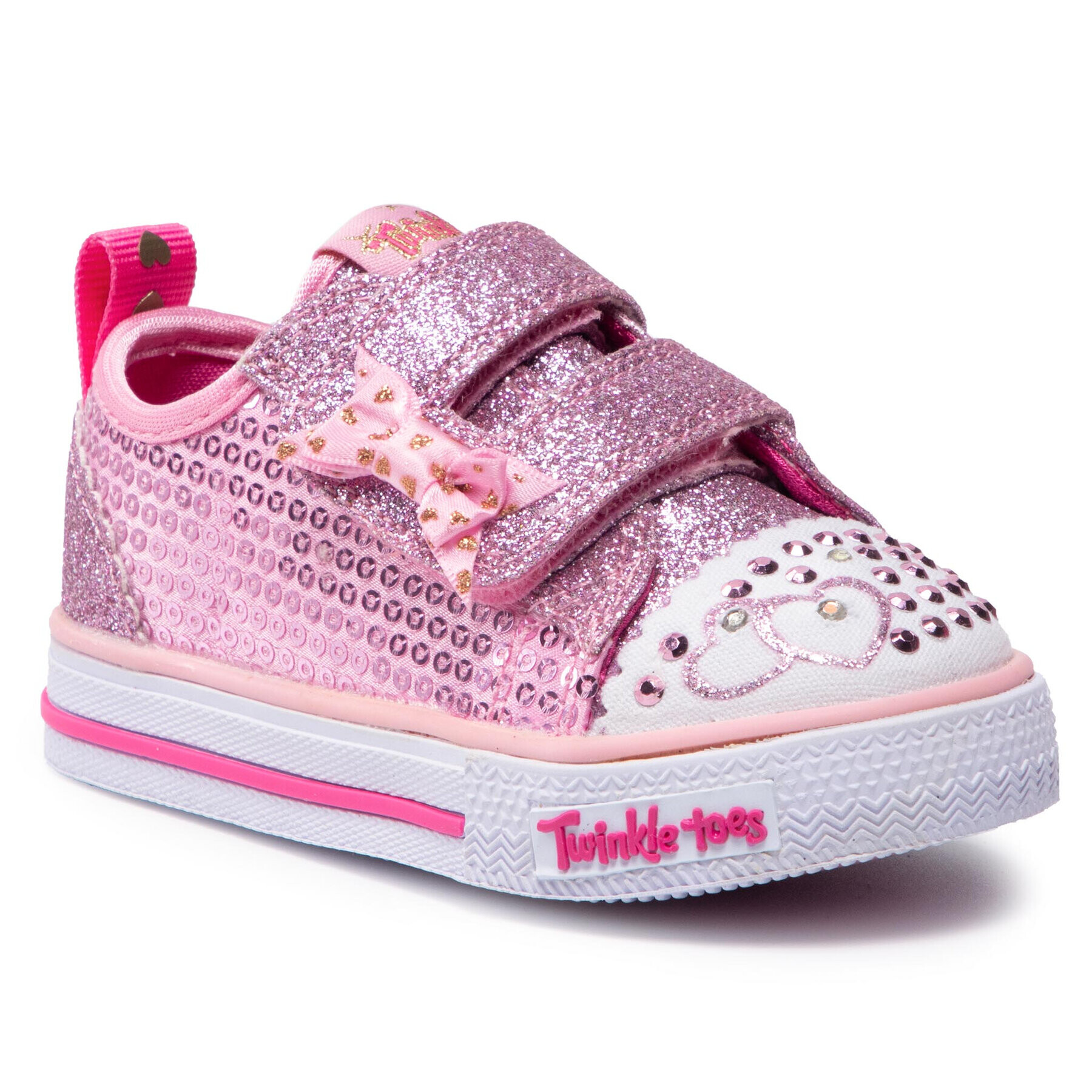 Skechers Гуменки Itsy Bitsy 10764N/PNK Розов - Pepit.bg