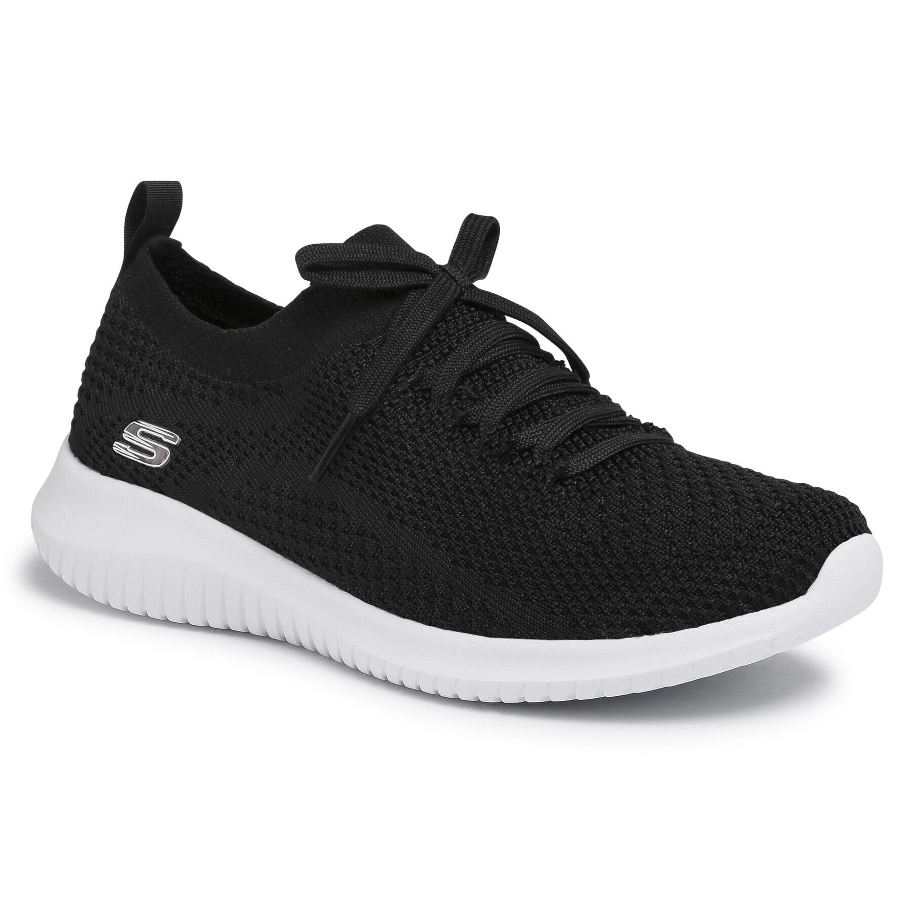 Skechers Обувки 12841 BKW Черен - Pepit.bg