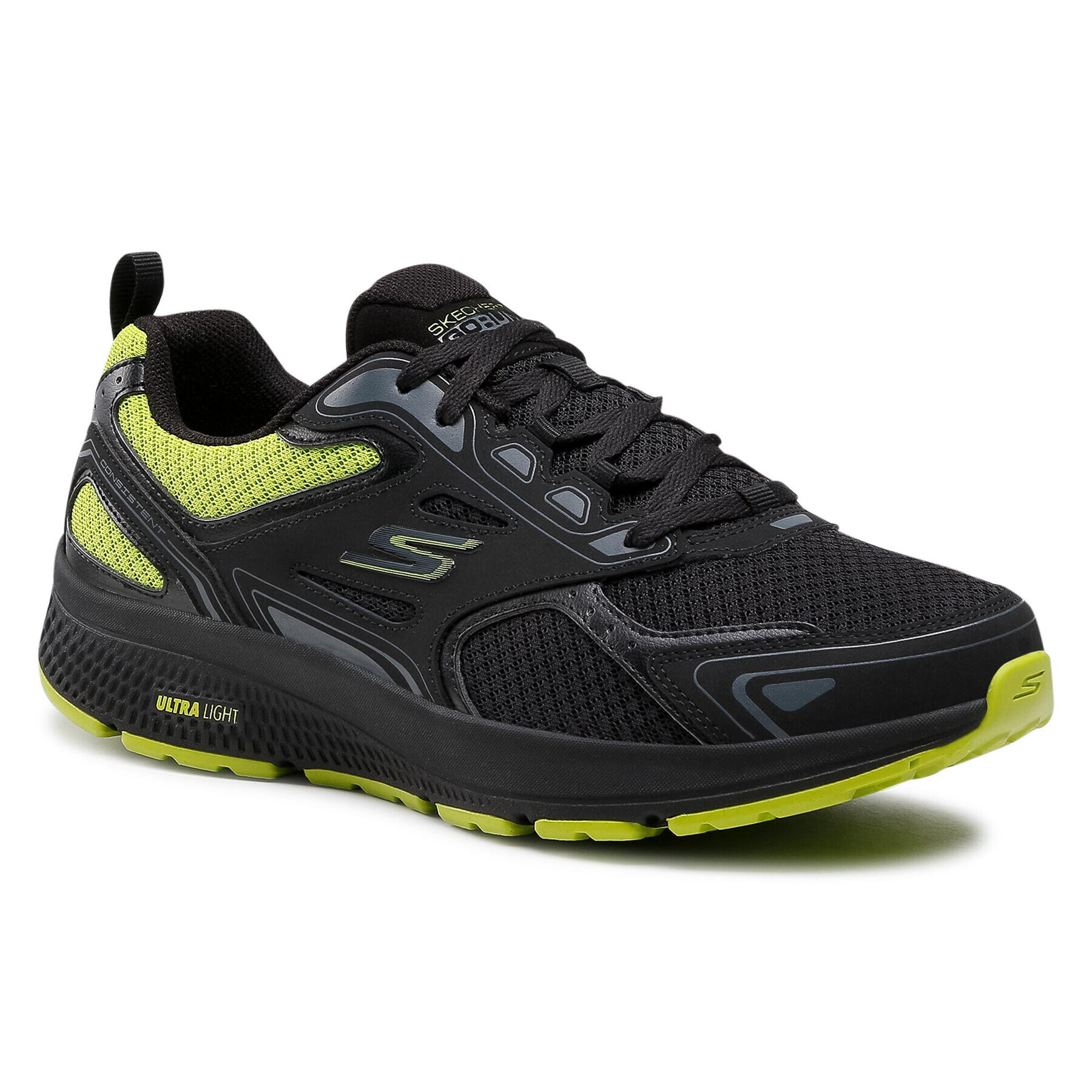 Skechers Обувки 220081 BKLM Черен - Pepit.bg