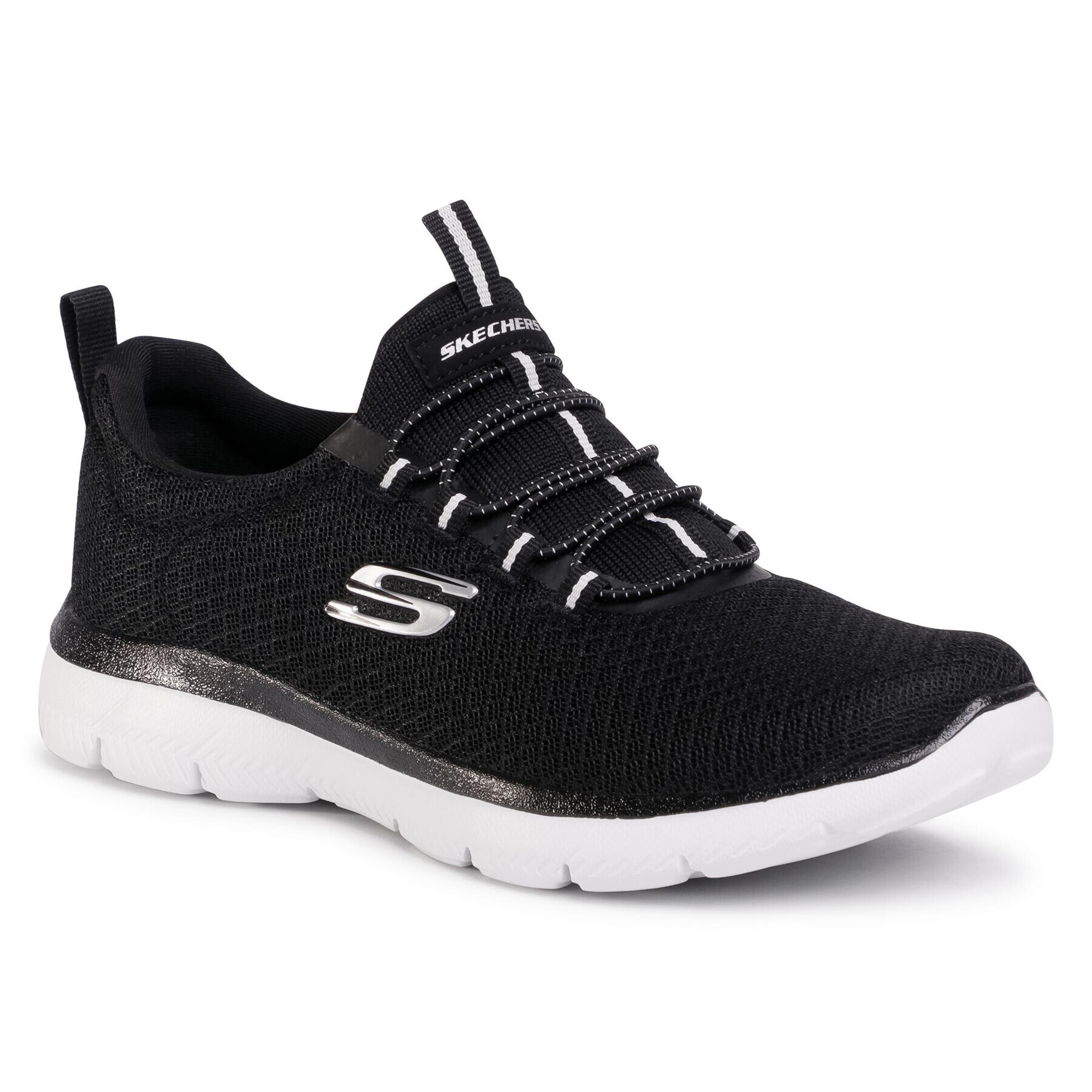 Skechers Обувки 8750001 BKW Черен - Pepit.bg