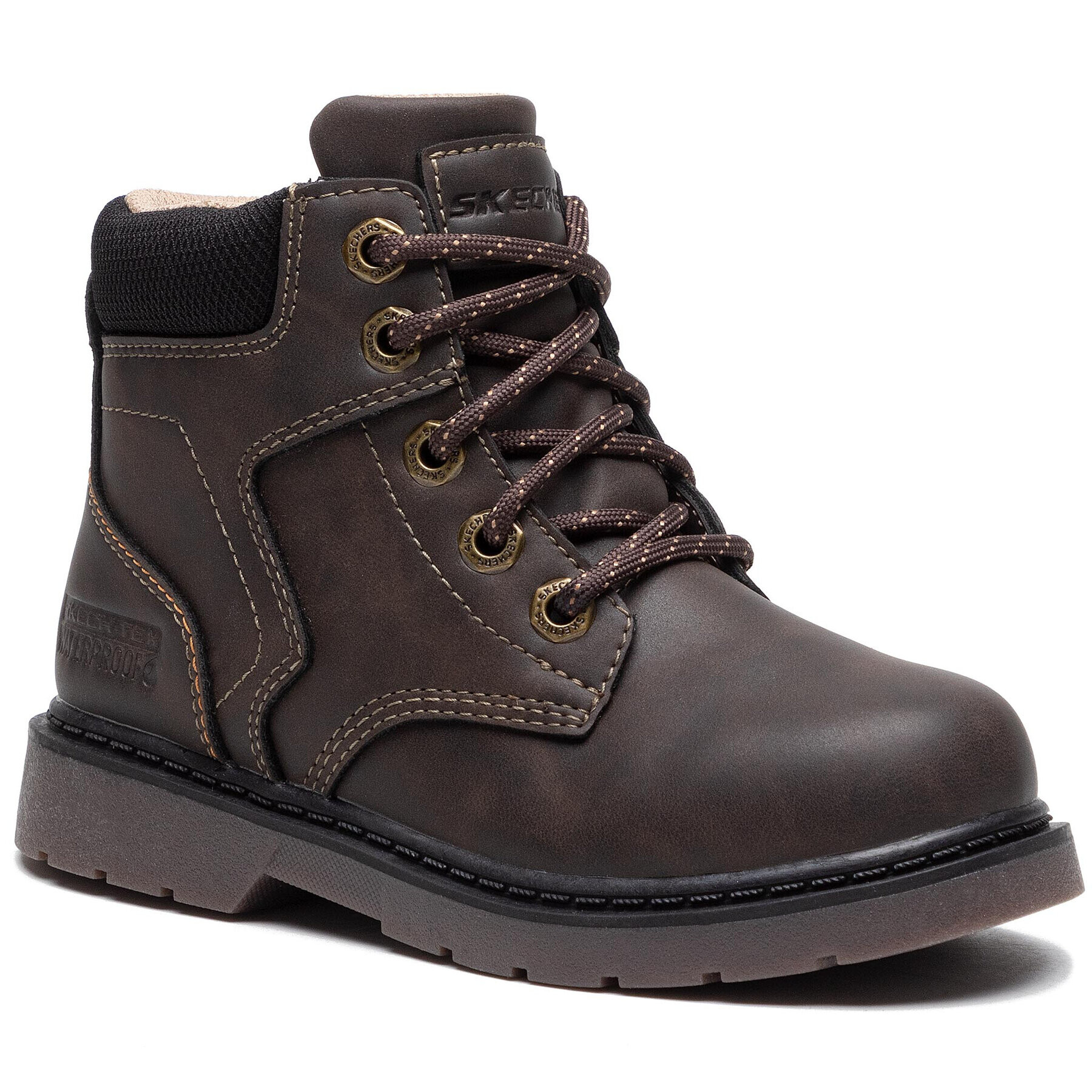 Skechers Обувки Bardley 405641L/CHOC Кафяв - Pepit.bg