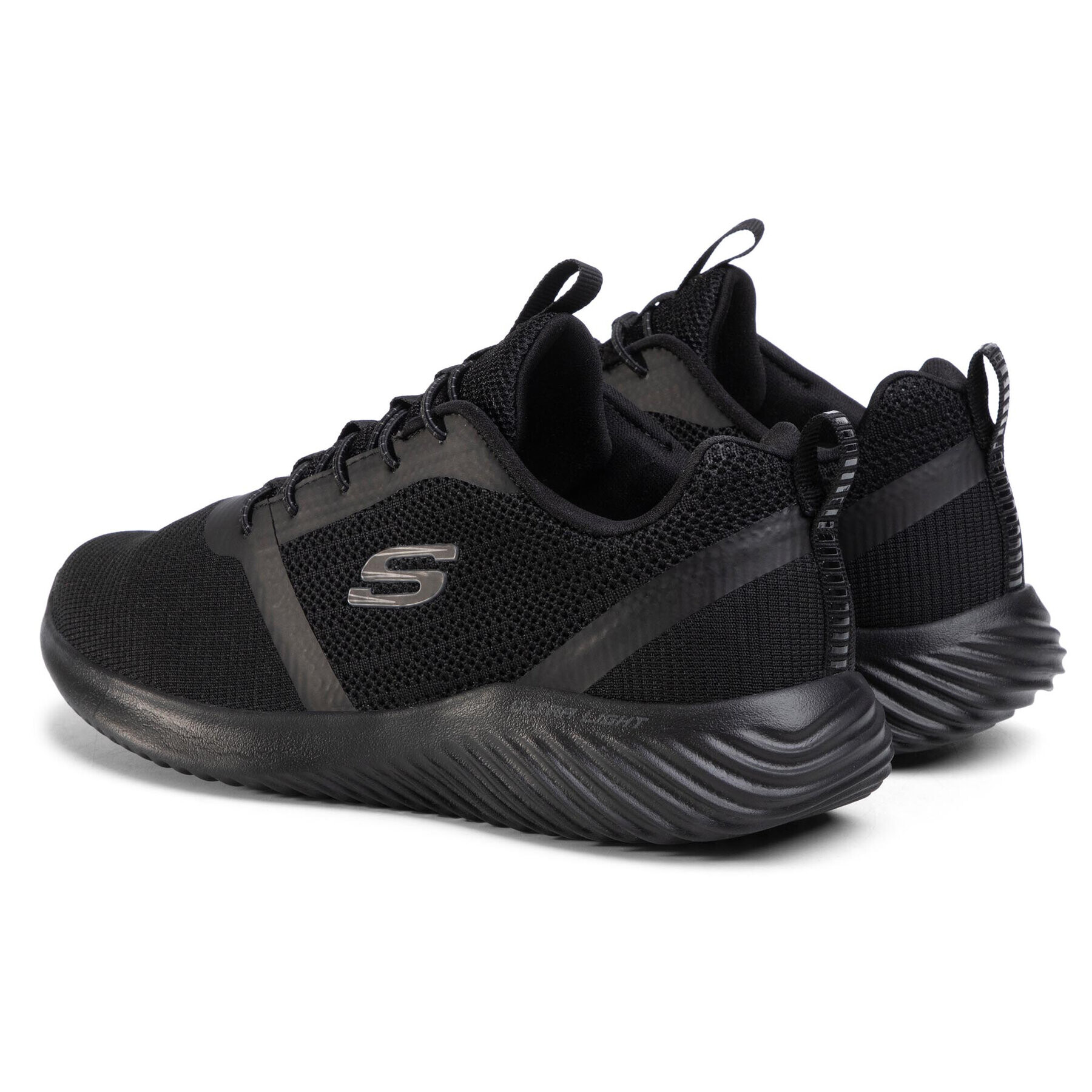 Skechers Обувки Bounder 52504/BBK Черен - Pepit.bg