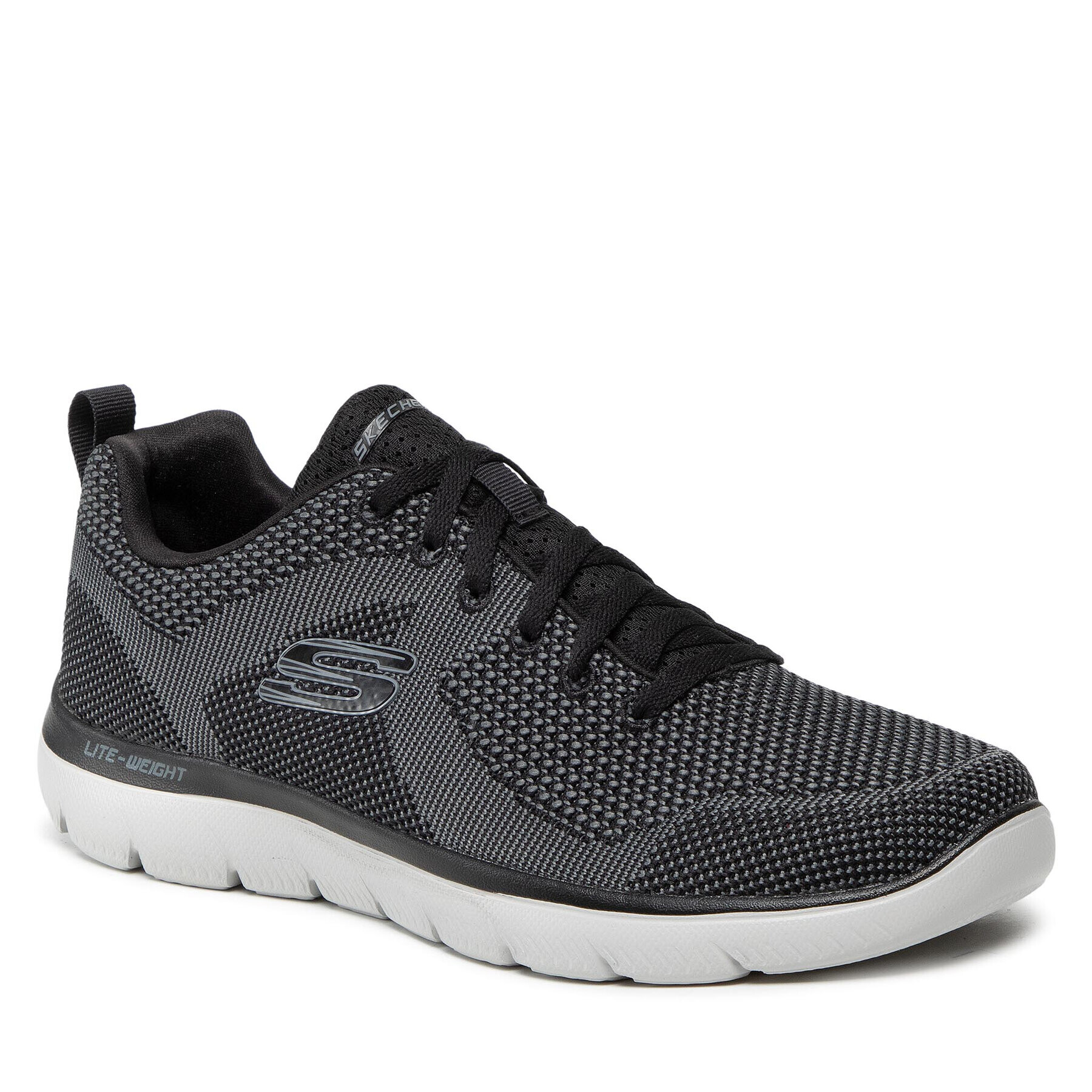 Skechers Обувки Brisbane 232057/BKW Черен - Pepit.bg