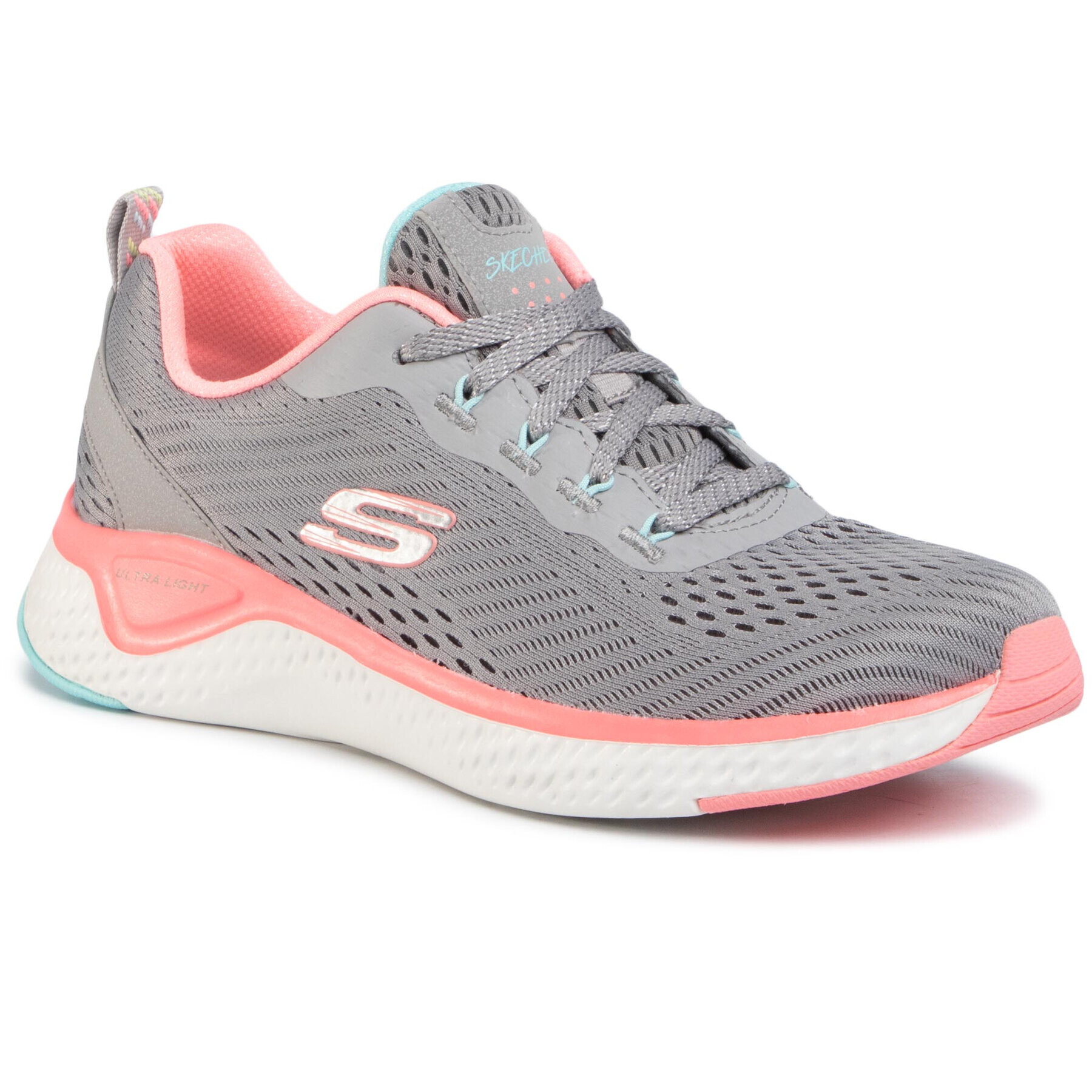 Skechers Обувки Cosmic View 149051/GYPK Сив - Pepit.bg