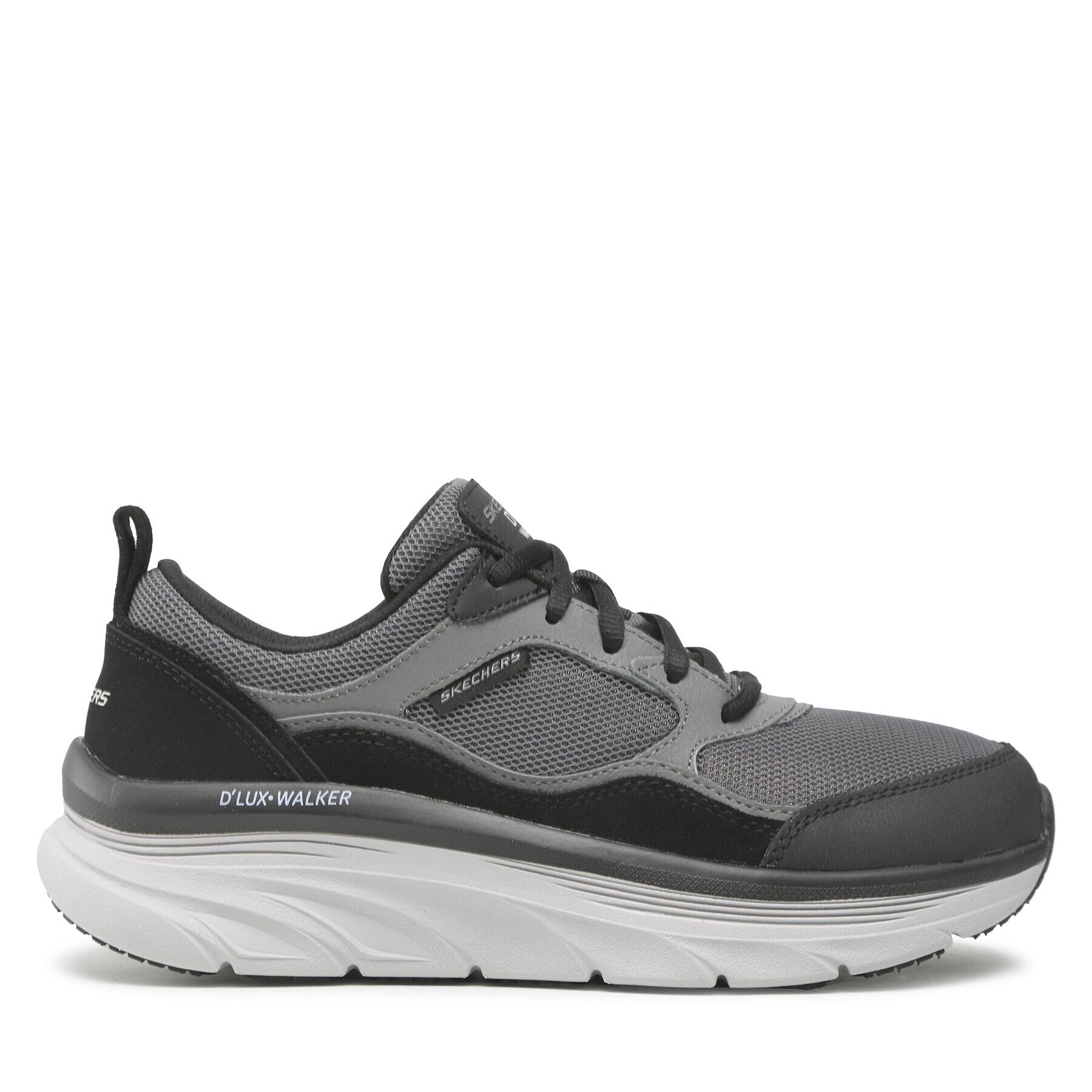 Skechers Обувки D'Lux Walker 232363/BKCC Сив - Pepit.bg