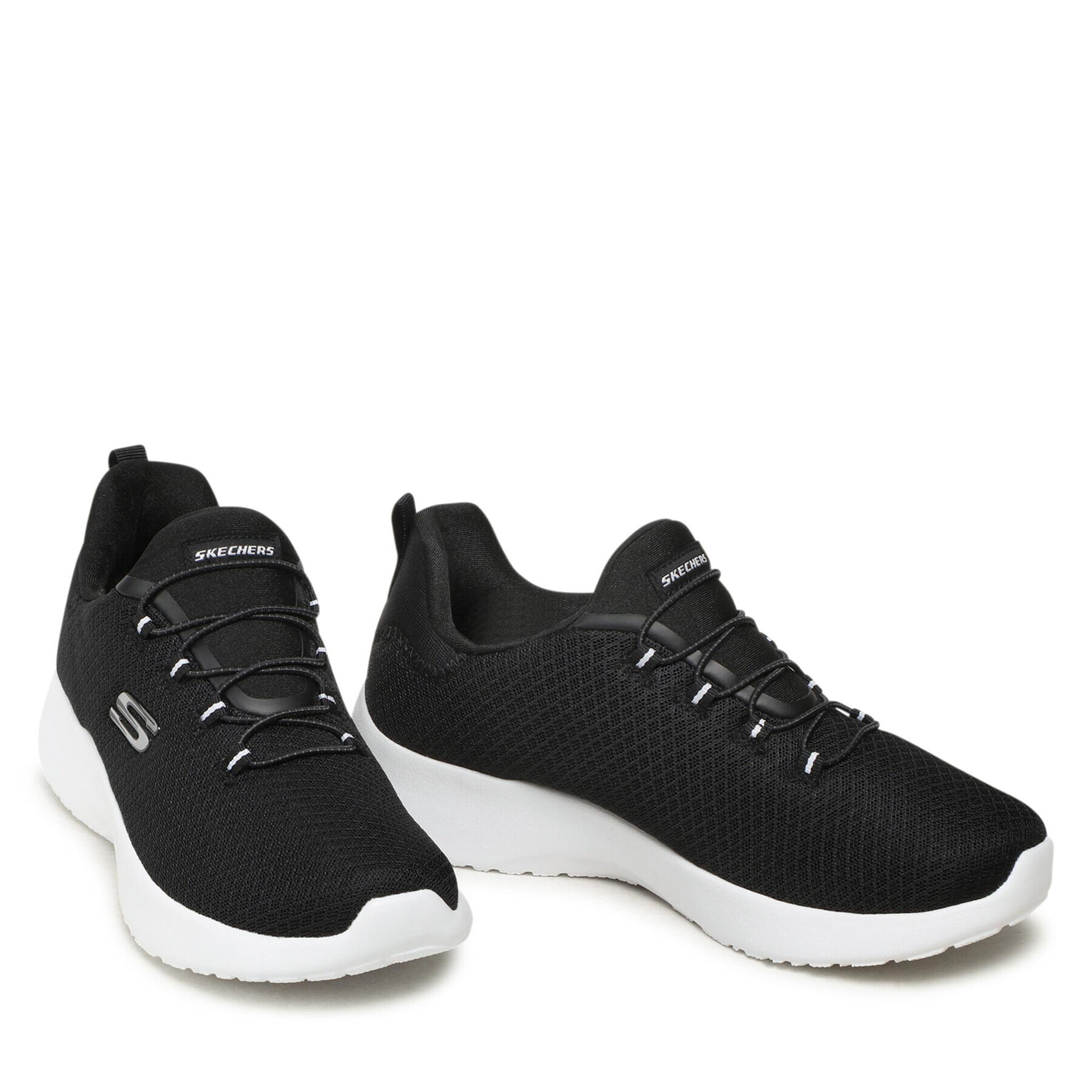 Skechers Обувки Dynamight 12119/BKW Черен - Pepit.bg