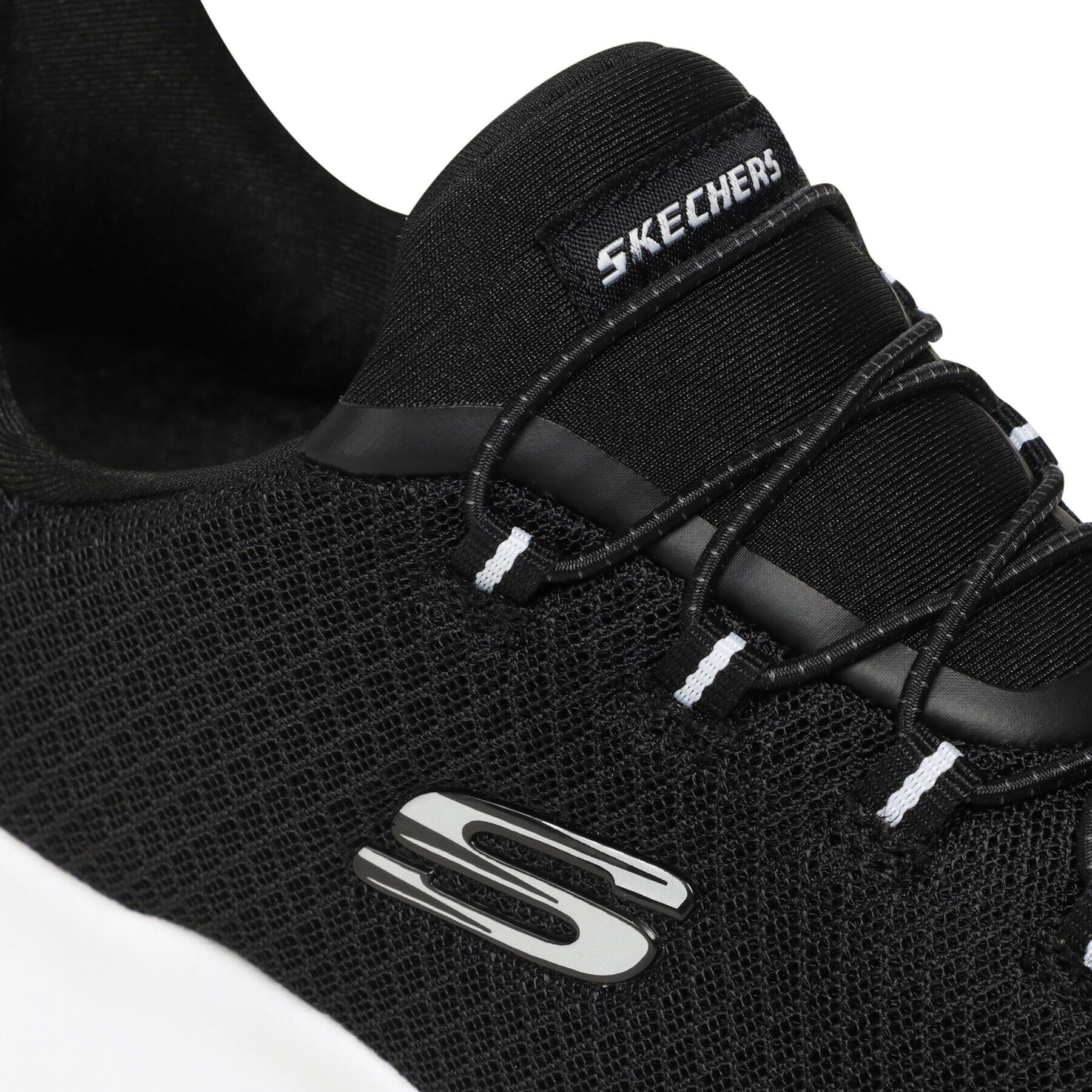 Skechers Обувки Dynamight 12119/BKW Черен - Pepit.bg