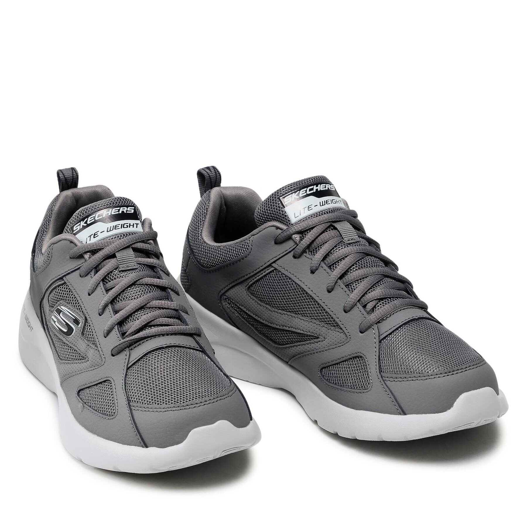 Skechers Обувки Fallford 58363/CCBK Сив - Pepit.bg