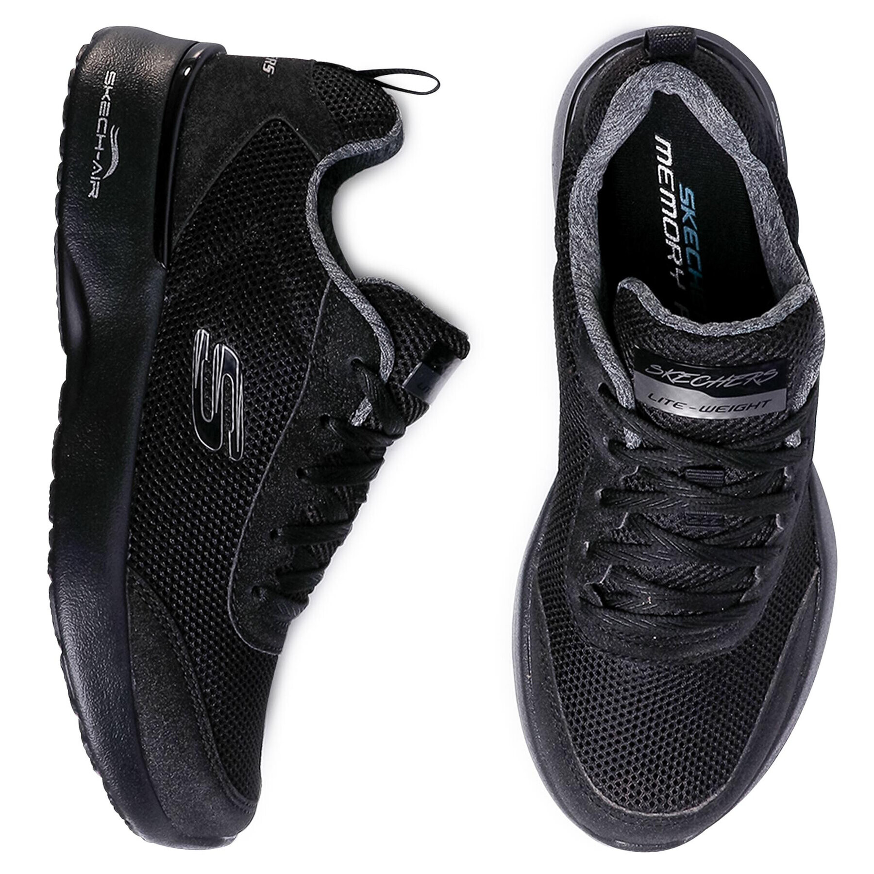 Skechers Обувки Fast Brake 12947/BBK Черен - Pepit.bg