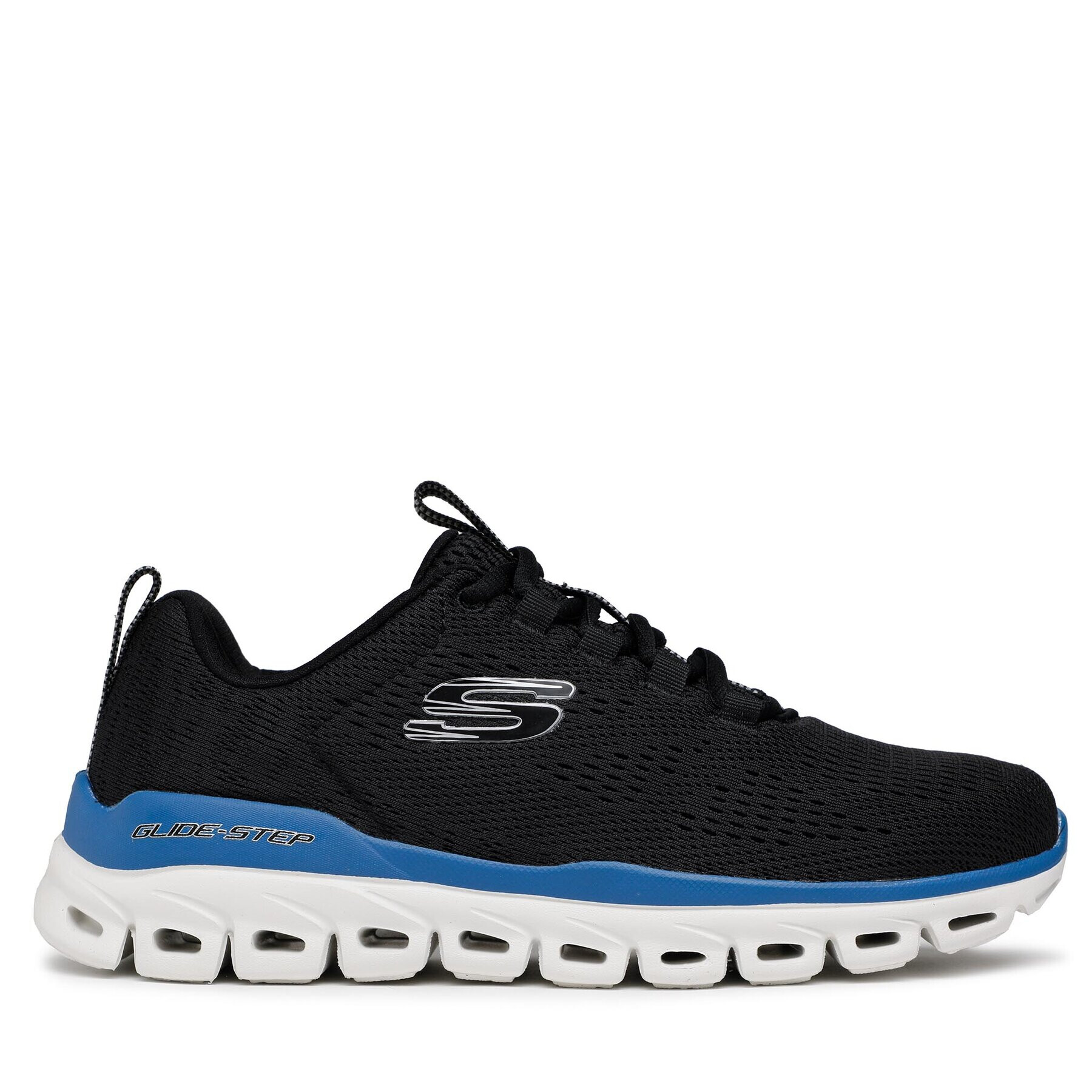 Skechers Обувки Fasten Up 232136/BKBL Черен - Pepit.bg