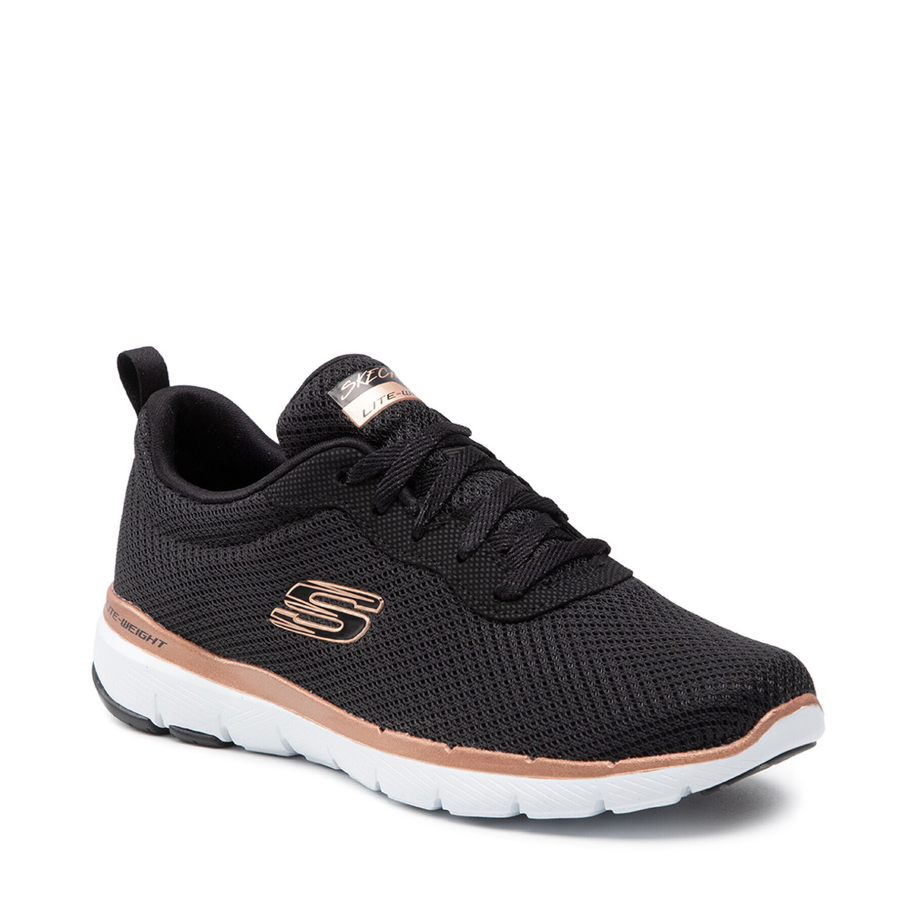 Skechers Обувки Flex Appeal 3.0 13070/BKRG Черен - Pepit.bg