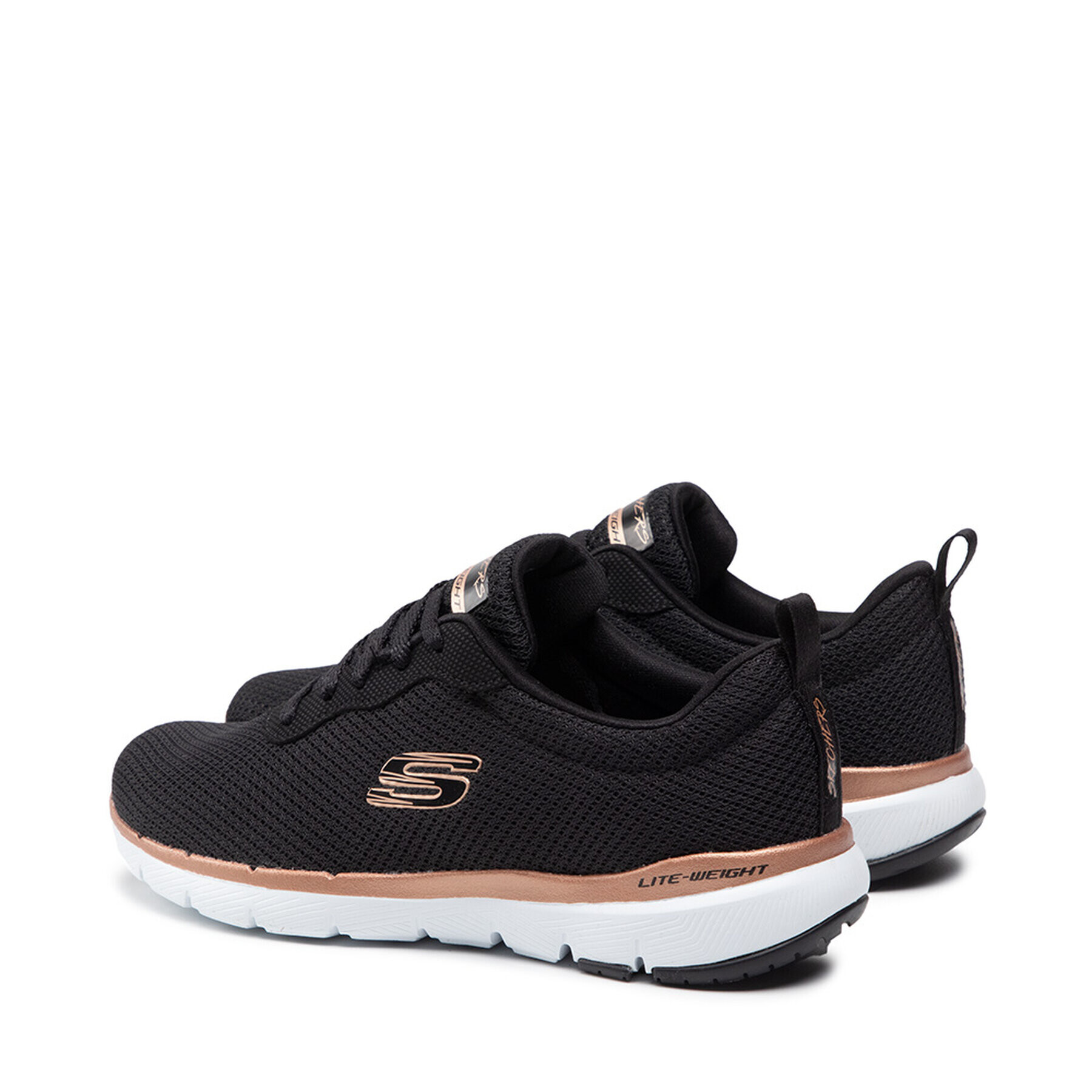 Skechers Обувки Flex Appeal 3.0 13070/BKRG Черен - Pepit.bg