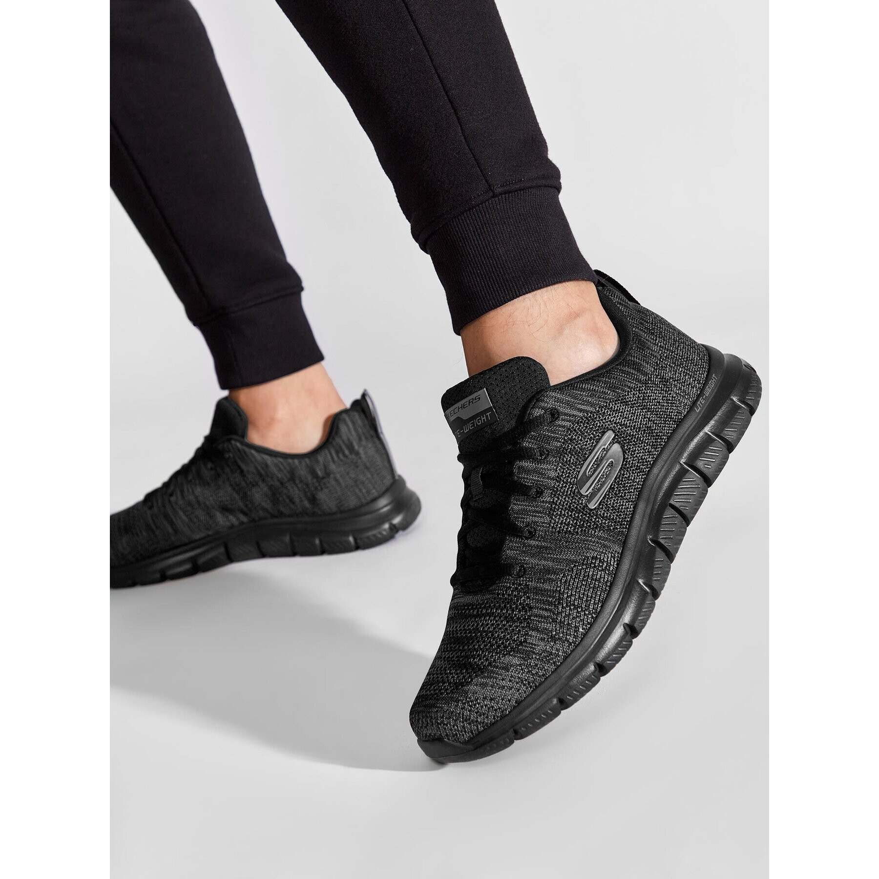 Skechers Обувки Front Runner 232298/BBK Черен - Pepit.bg