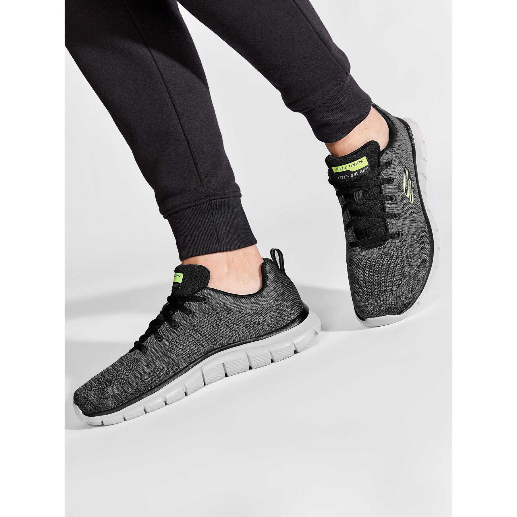 Skechers Обувки Front Runner 232298/CCBK Сив - Pepit.bg