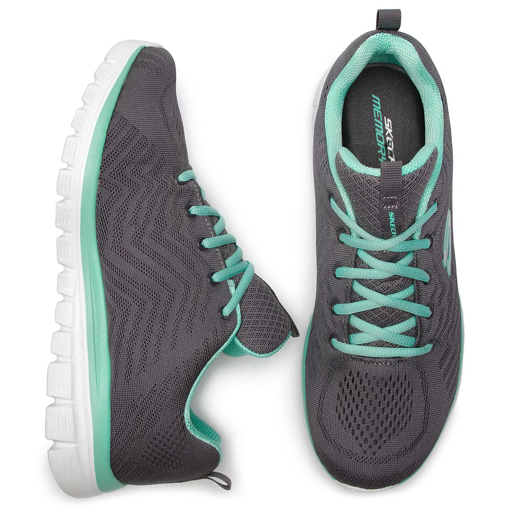 Skechers Обувки Get Connected 12615/CCGR Сив - Pepit.bg