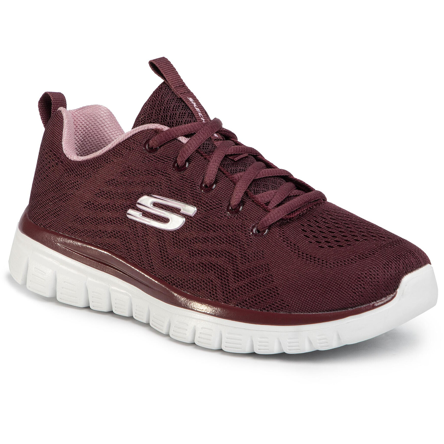 Skechers Обувки Get Connected 12615/WINE Бордо - Pepit.bg