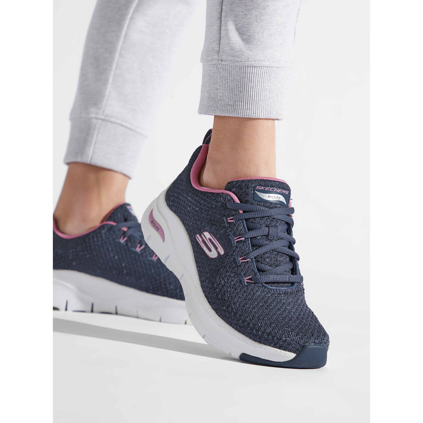 Skechers Обувки Glee For All 149713/NVPK Тъмносин - Pepit.bg