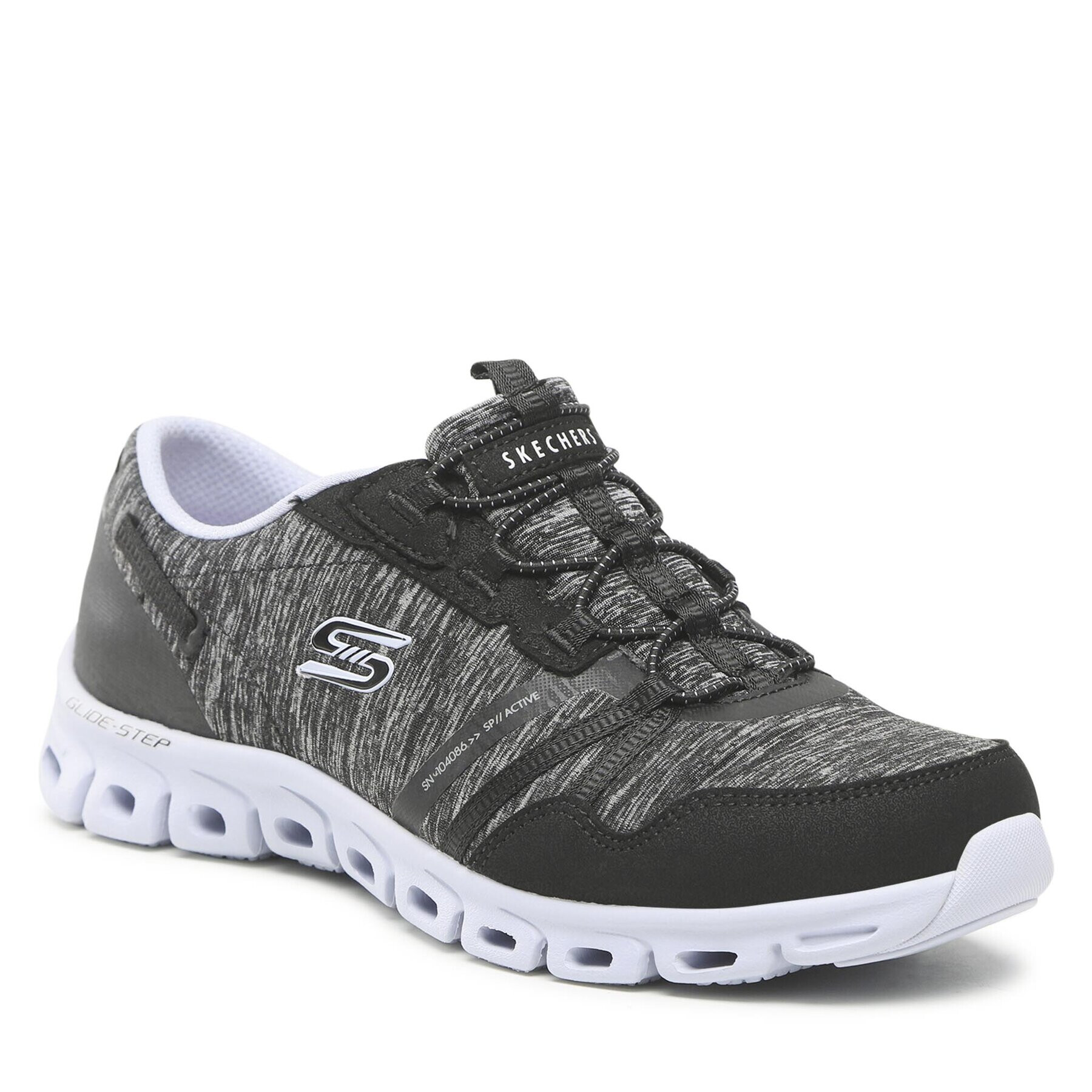 Skechers Обувки Glide-Step 104086/BKLV Сив - Pepit.bg