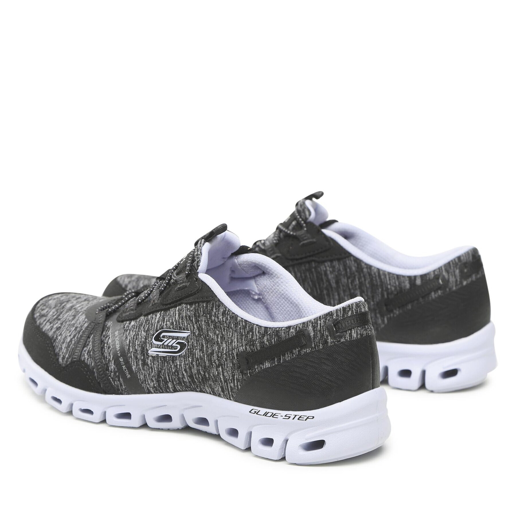 Skechers Обувки Glide-Step 104086/BKLV Сив - Pepit.bg