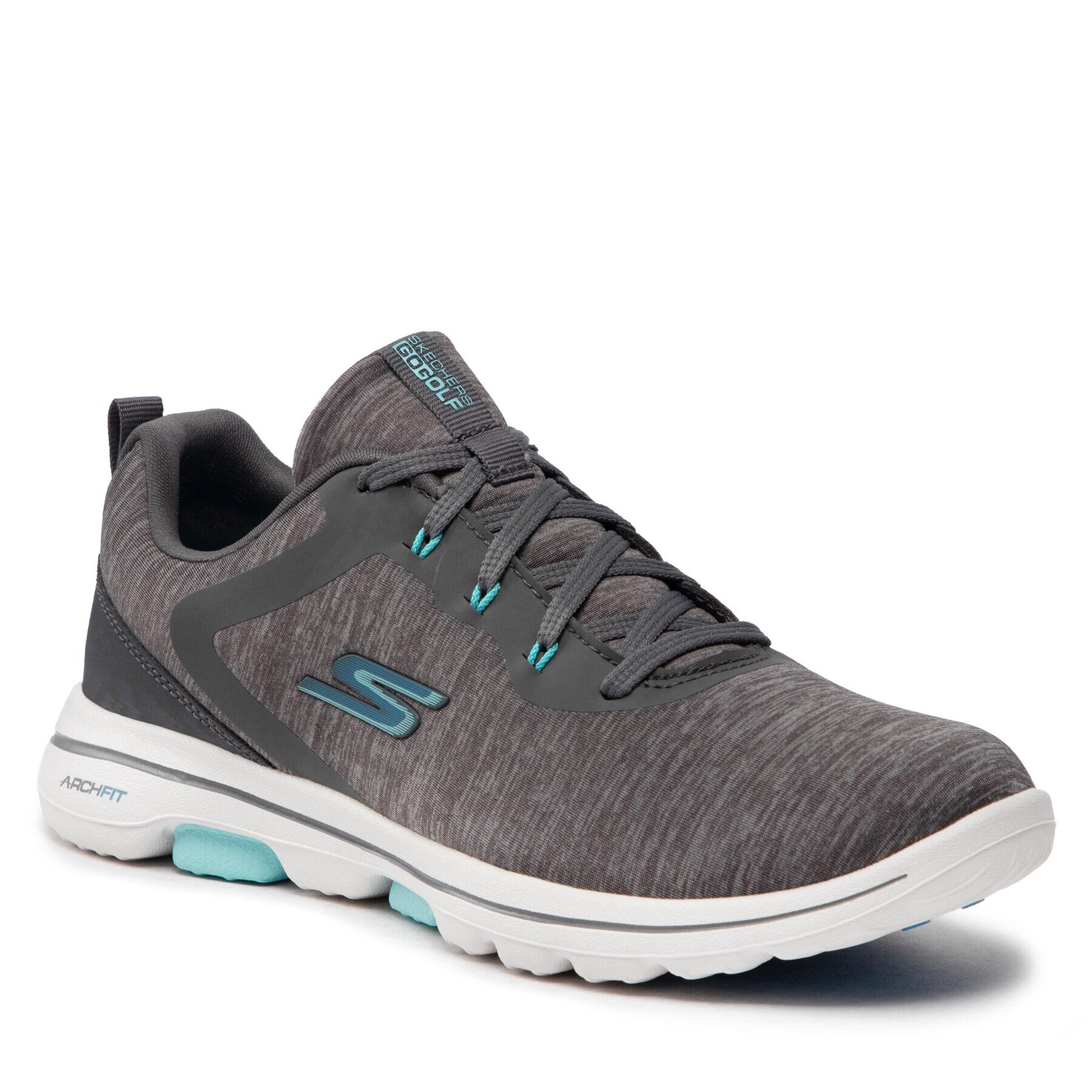 Skechers Обувки Go Golf Walk 5 123034/GYBL Сив - Pepit.bg