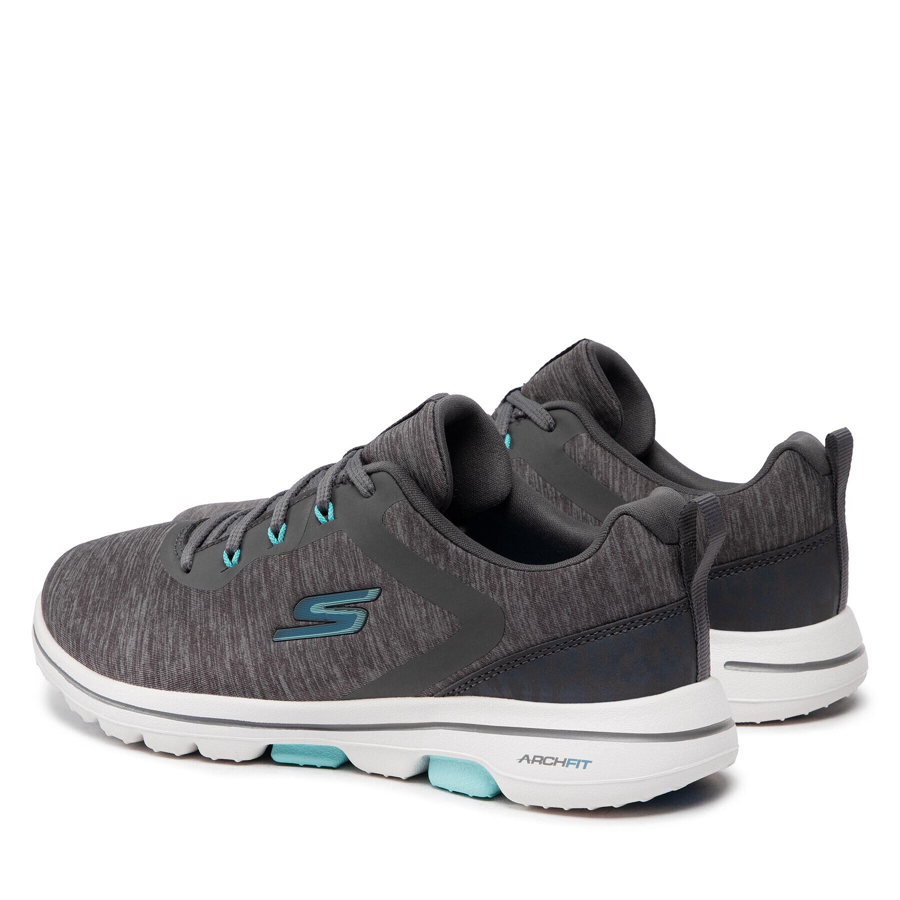 Skechers Обувки Go Golf Walk 5 123034/GYBL Сив - Pepit.bg