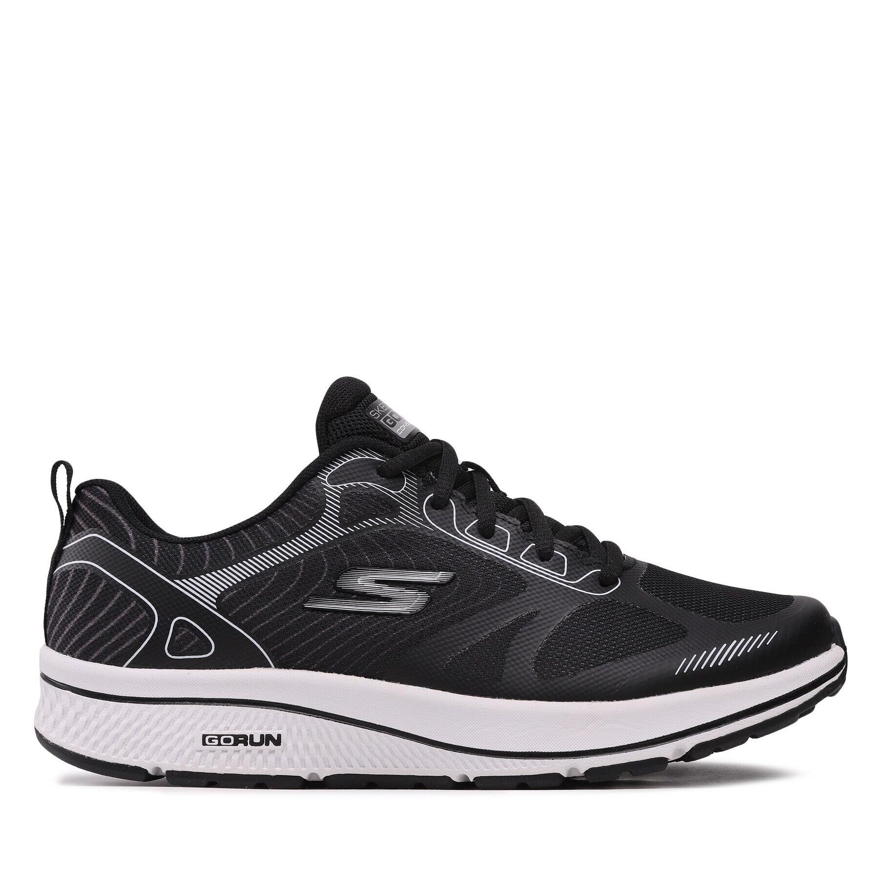 Skechers Обувки Go Run Consistent 220035/BKW Черен - Pepit.bg