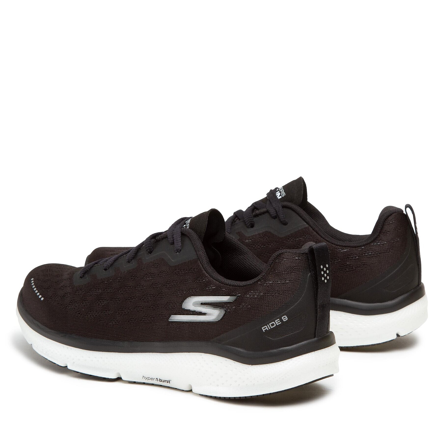 Skechers Обувки Go Run Ride 9 246005/BKW Черен - Pepit.bg