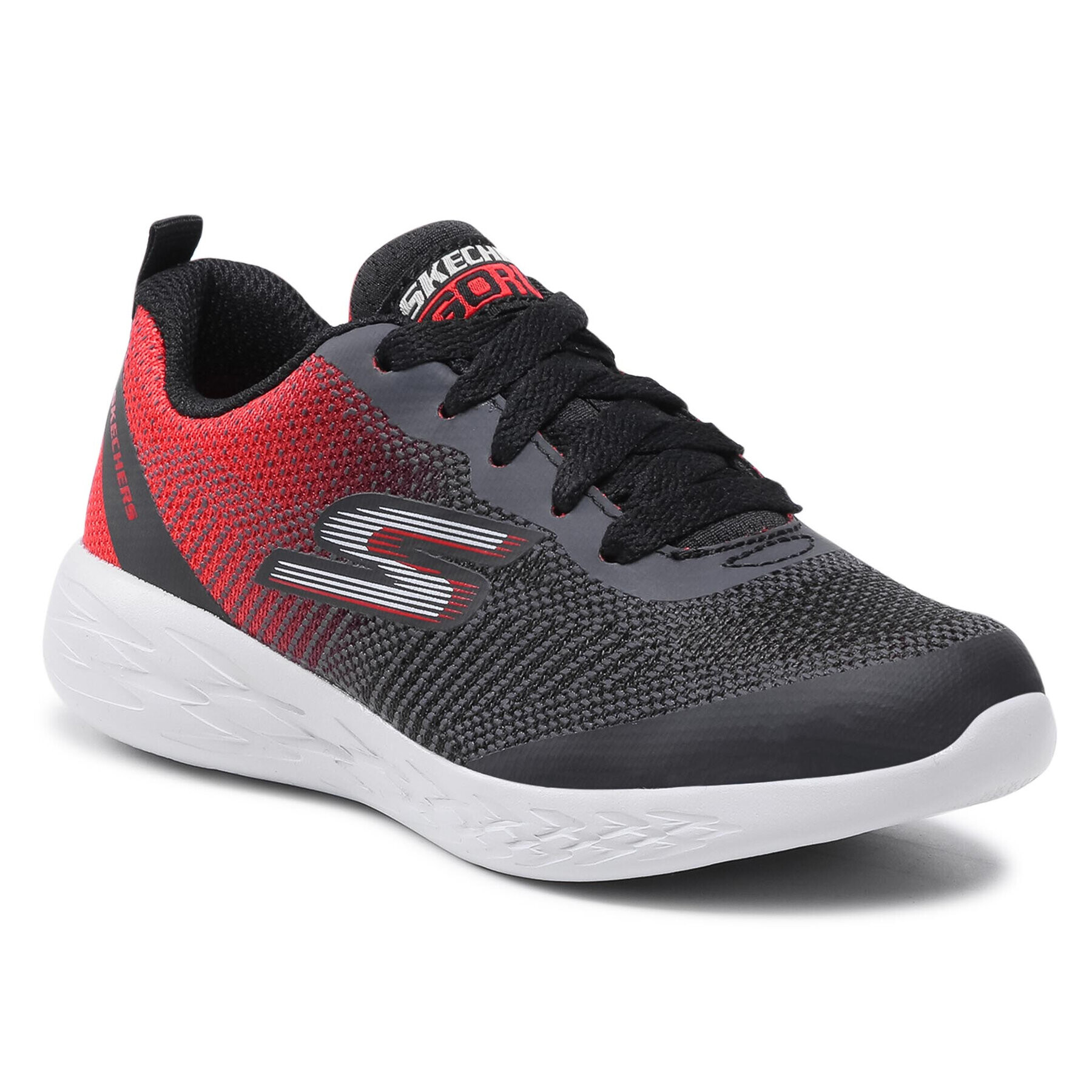 Skechers Обувки Haddox 97866L/BKRD Черен - Pepit.bg