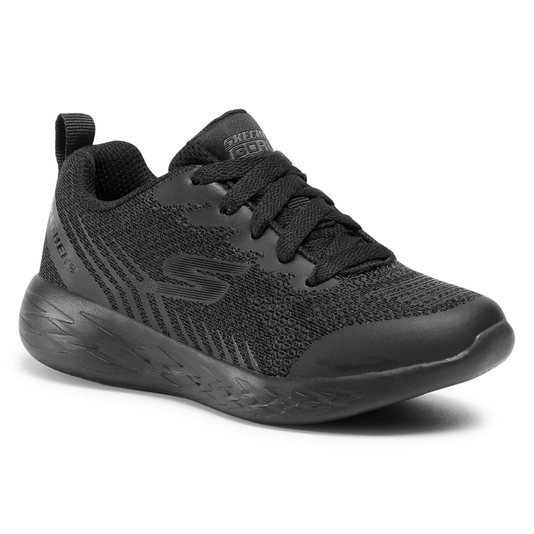 Skechers Обувки Hendox 97857L/BBK Черен - Pepit.bg