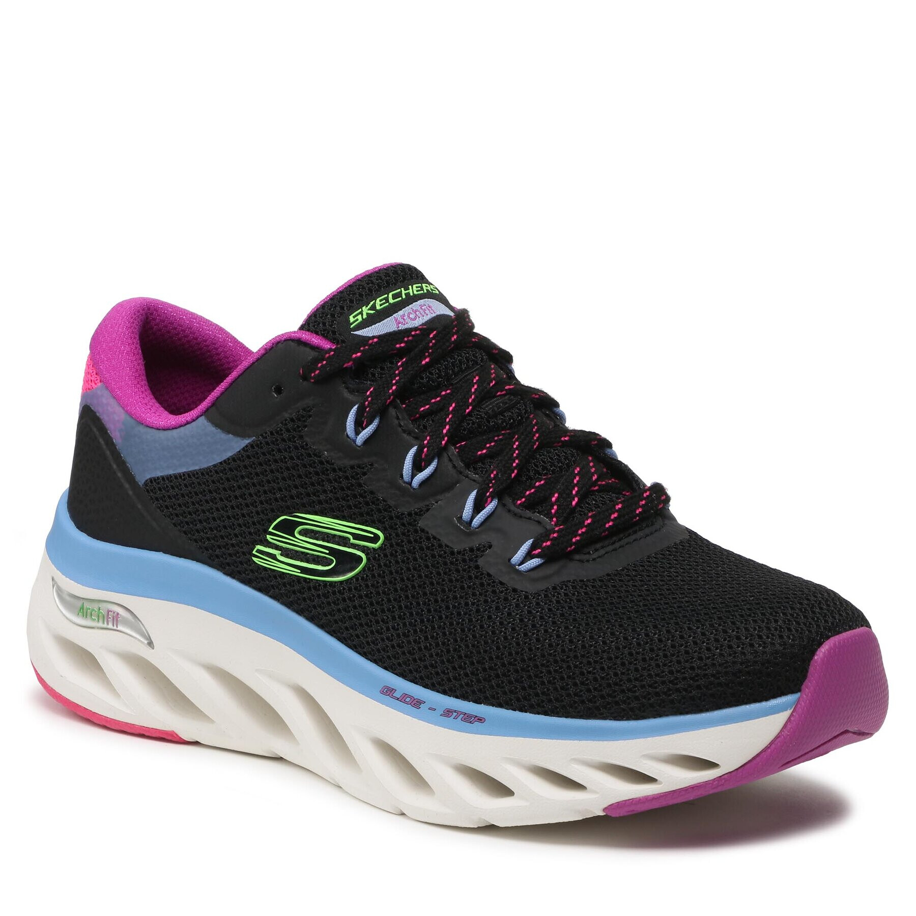 Skechers Обувки Hghlighter 149871/BKMT Черен - Pepit.bg