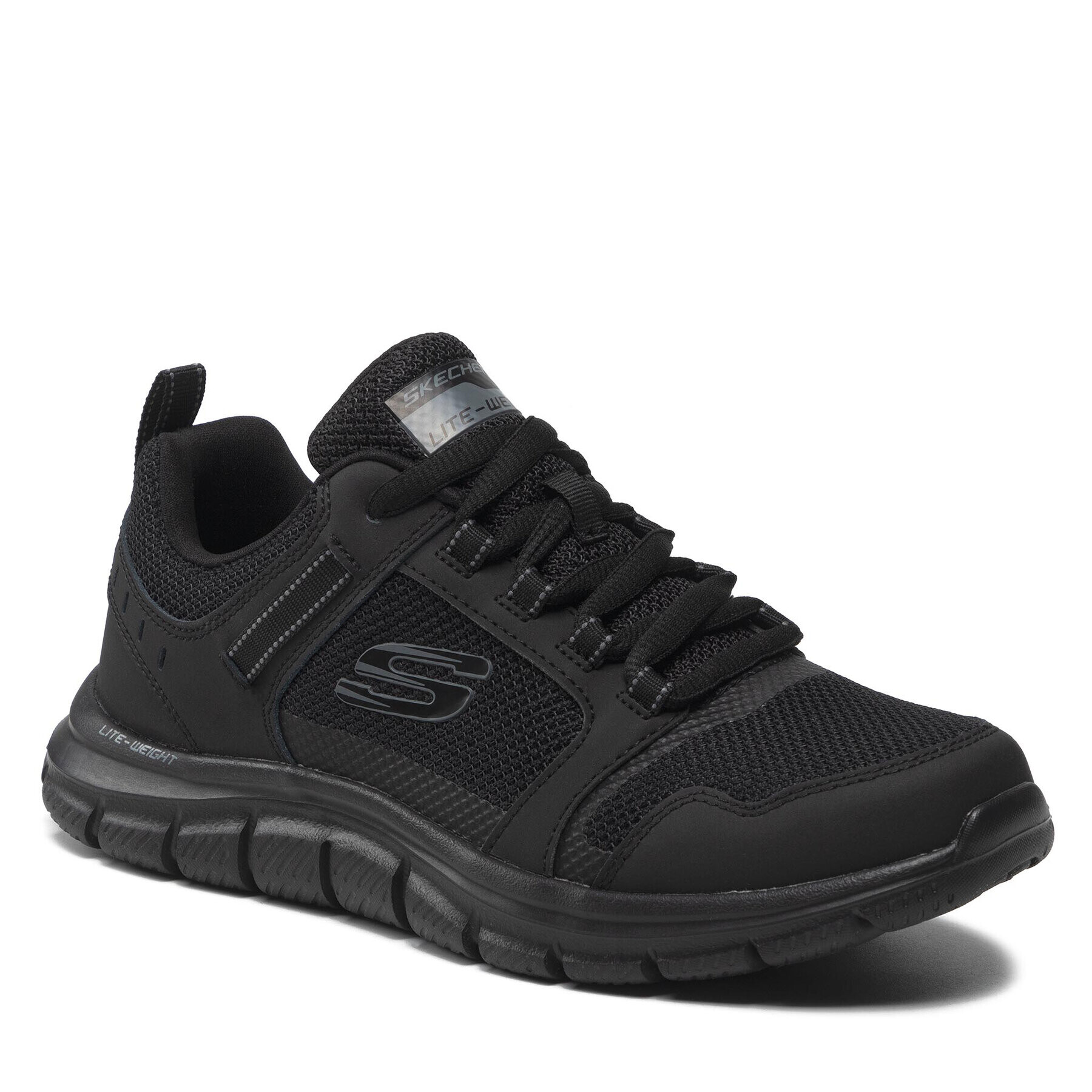 Skechers Обувки Knockhill 232001/BBK Черен - Pepit.bg