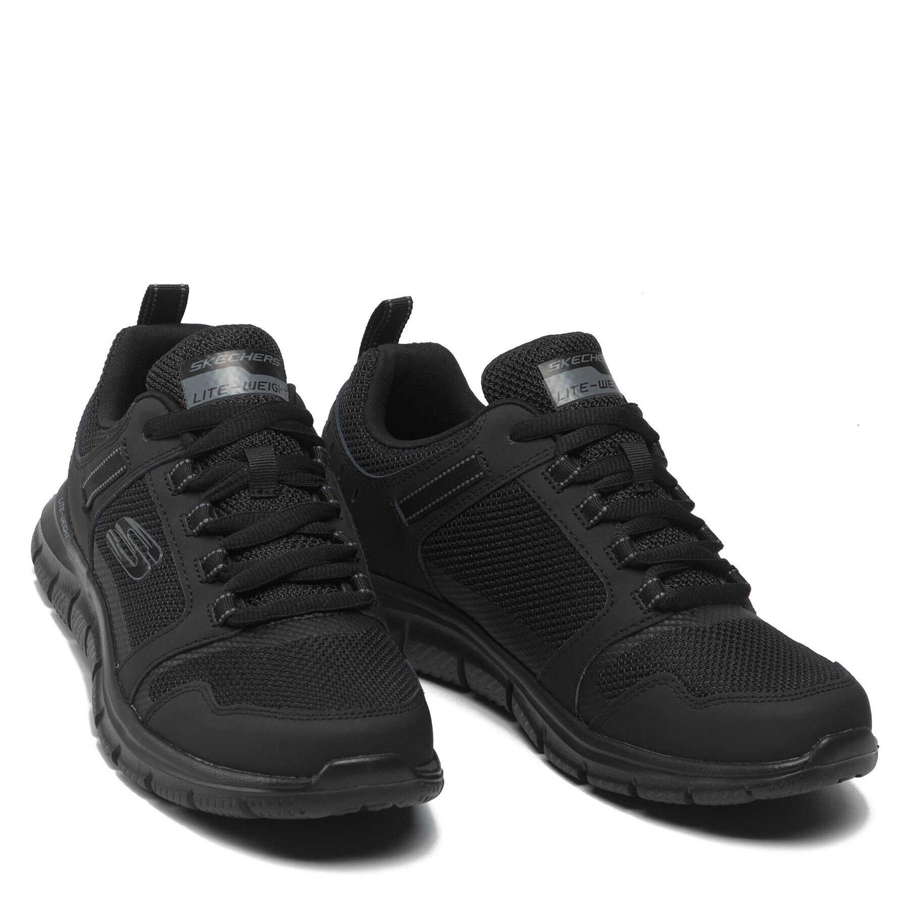 Skechers Обувки Knockhill 232001/BBK Черен - Pepit.bg