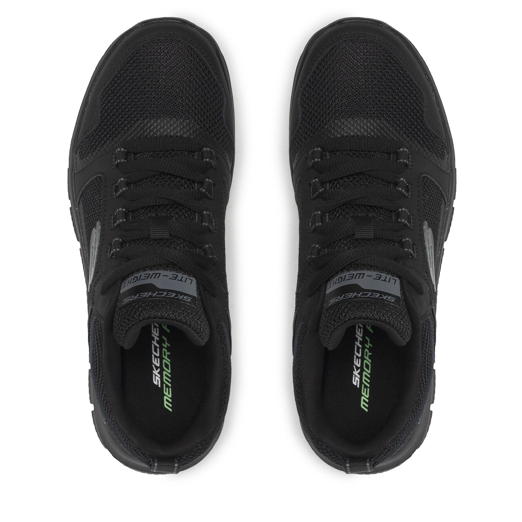Skechers Обувки Knockhill 232001/BBK Черен - Pepit.bg