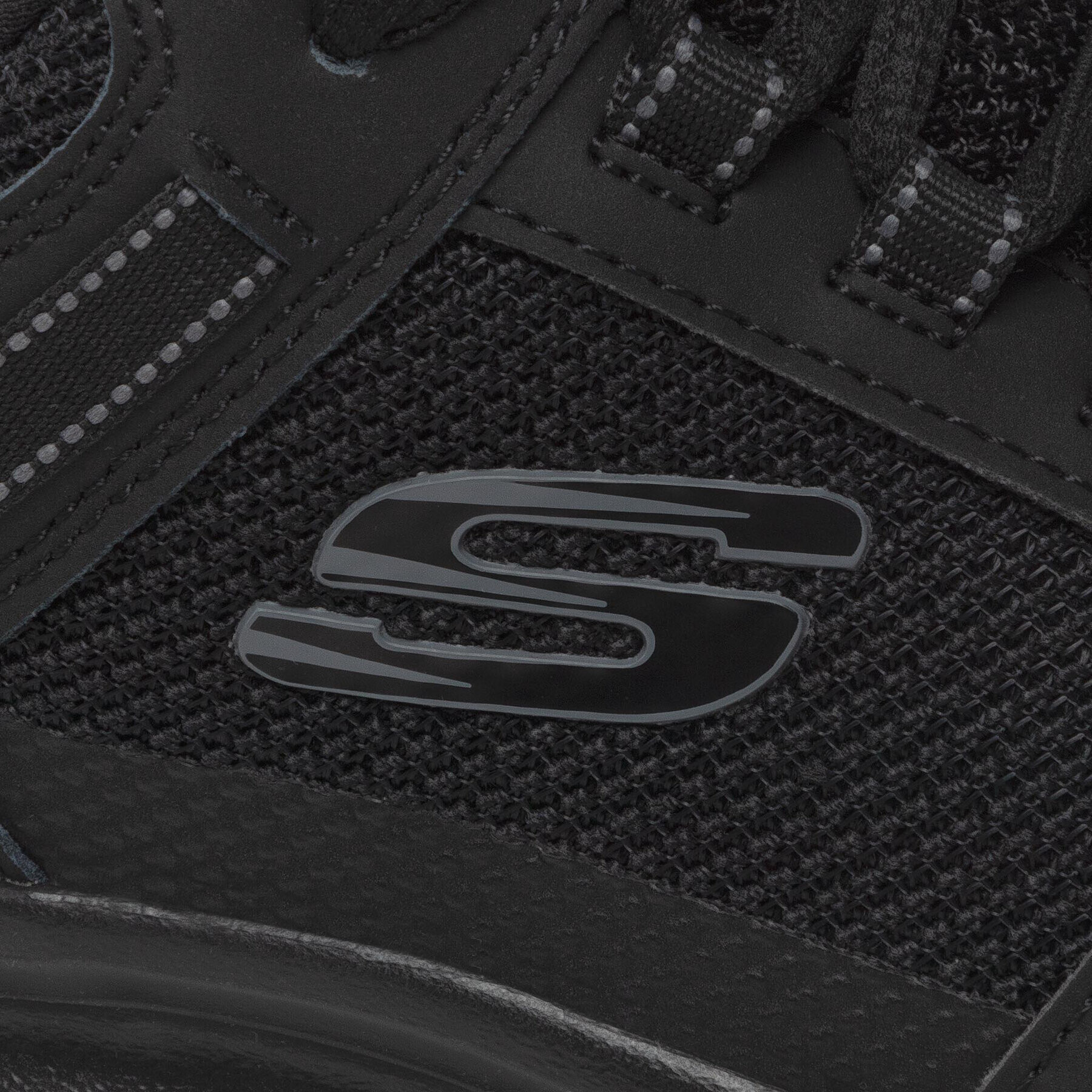 Skechers Обувки Knockhill 232001/BBK Черен - Pepit.bg