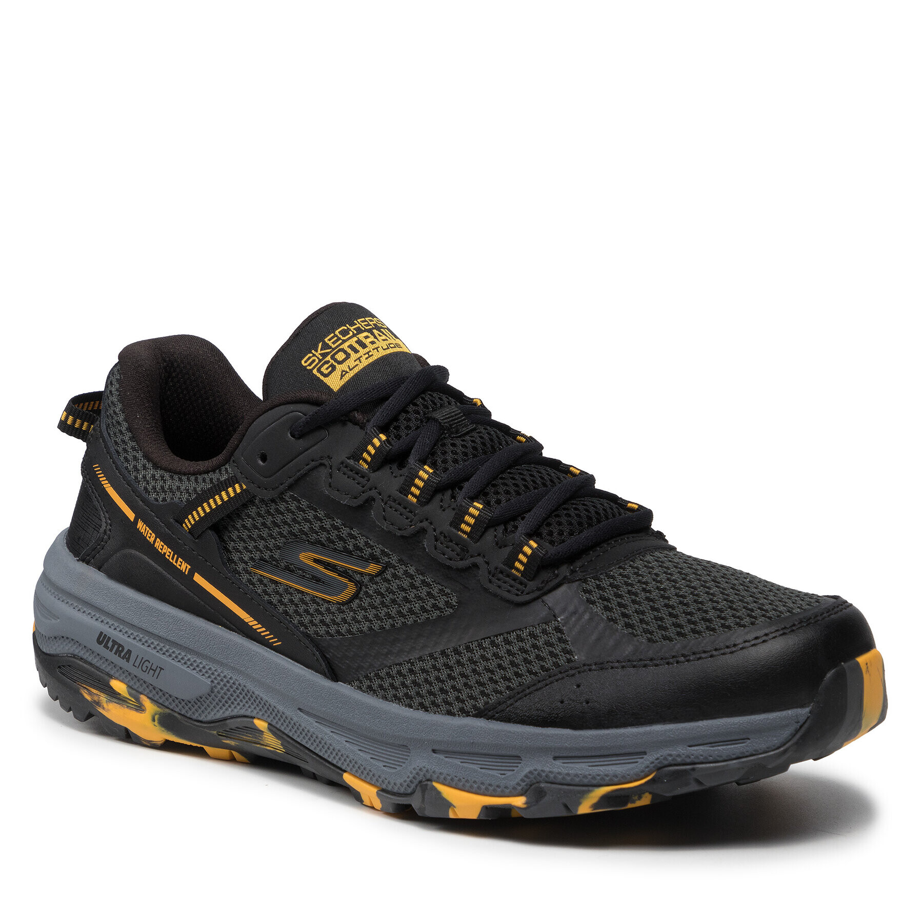 Skechers Обувки Marble Rock 220112/BKYL Черен - Pepit.bg