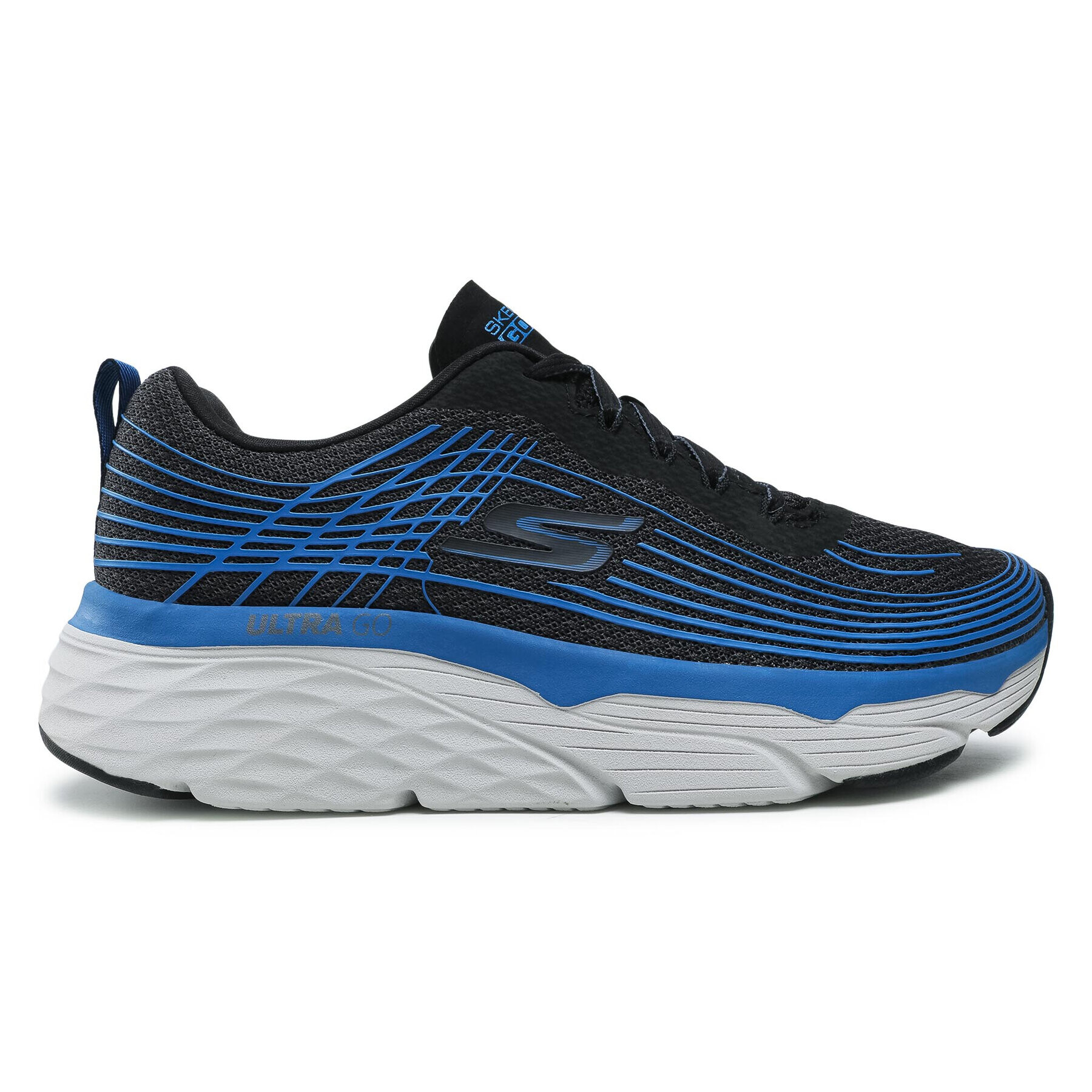 Skechers Обувки Max Cushioning Elite 54430/BKBL Черен - Pepit.bg