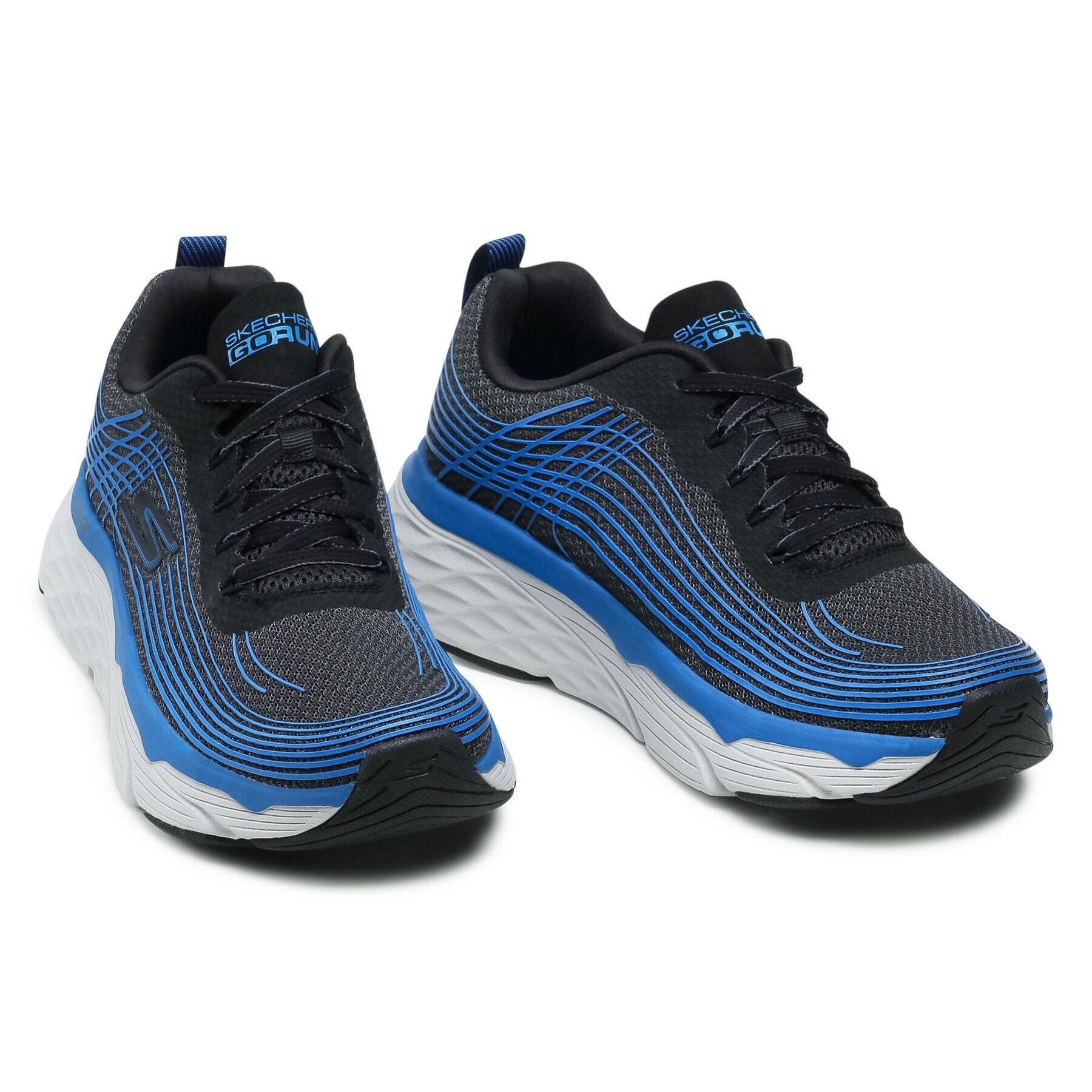 Skechers Обувки Max Cushioning Elite 54430/BKBL Черен - Pepit.bg