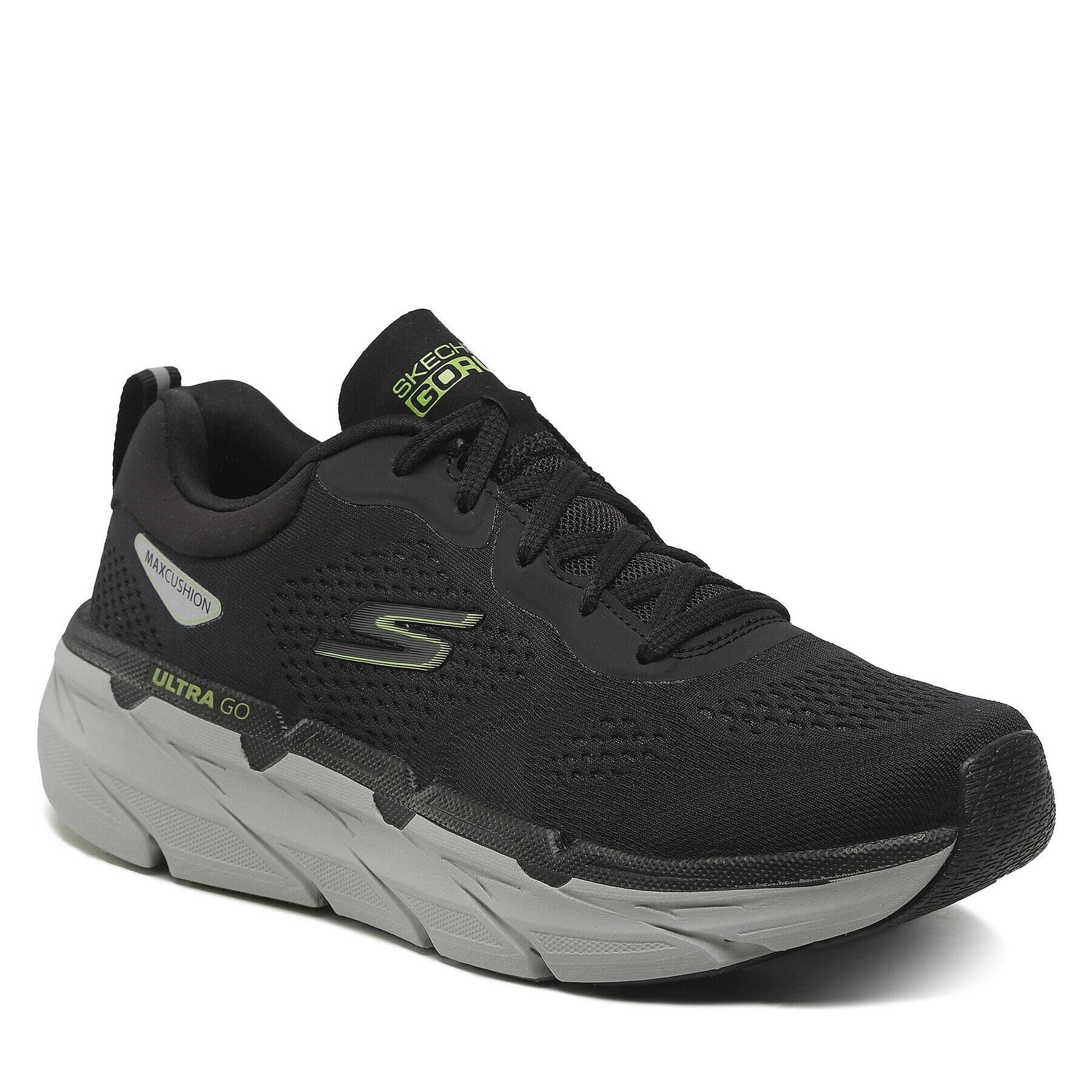 Skechers Обувки Max Cushioning Premier 220068/BKLM Черен - Pepit.bg