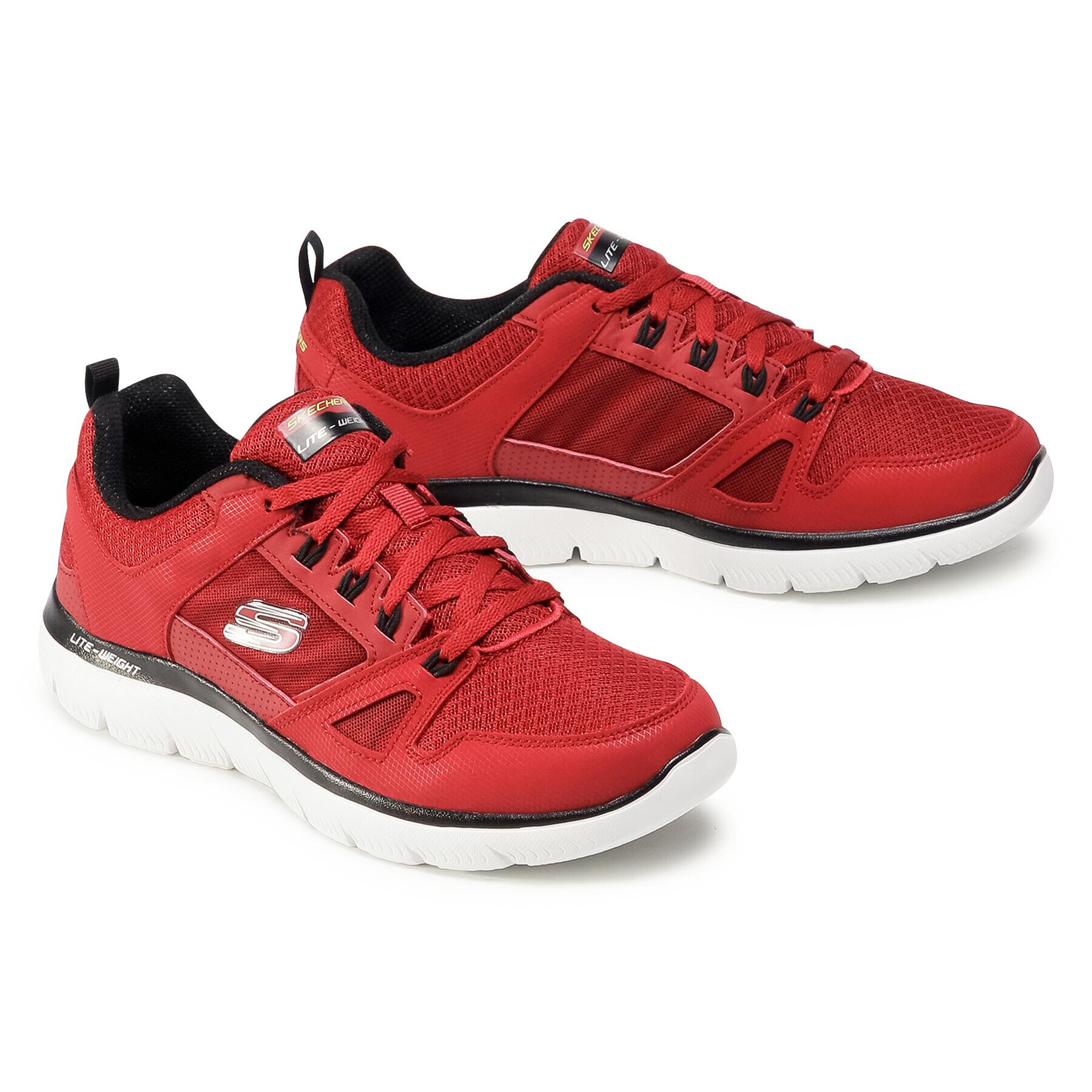 Skechers Обувки New World 232069/RDBK Червен - Pepit.bg