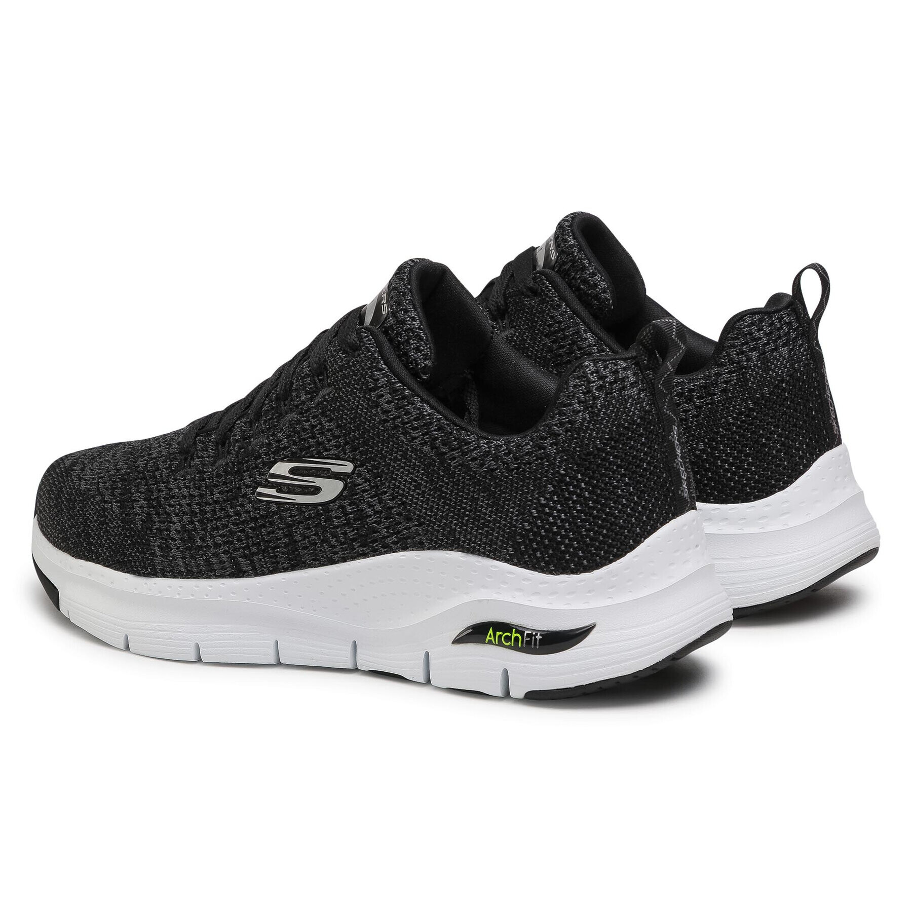 Skechers Обувки Paradyme 232041/BKW Черен - Pepit.bg