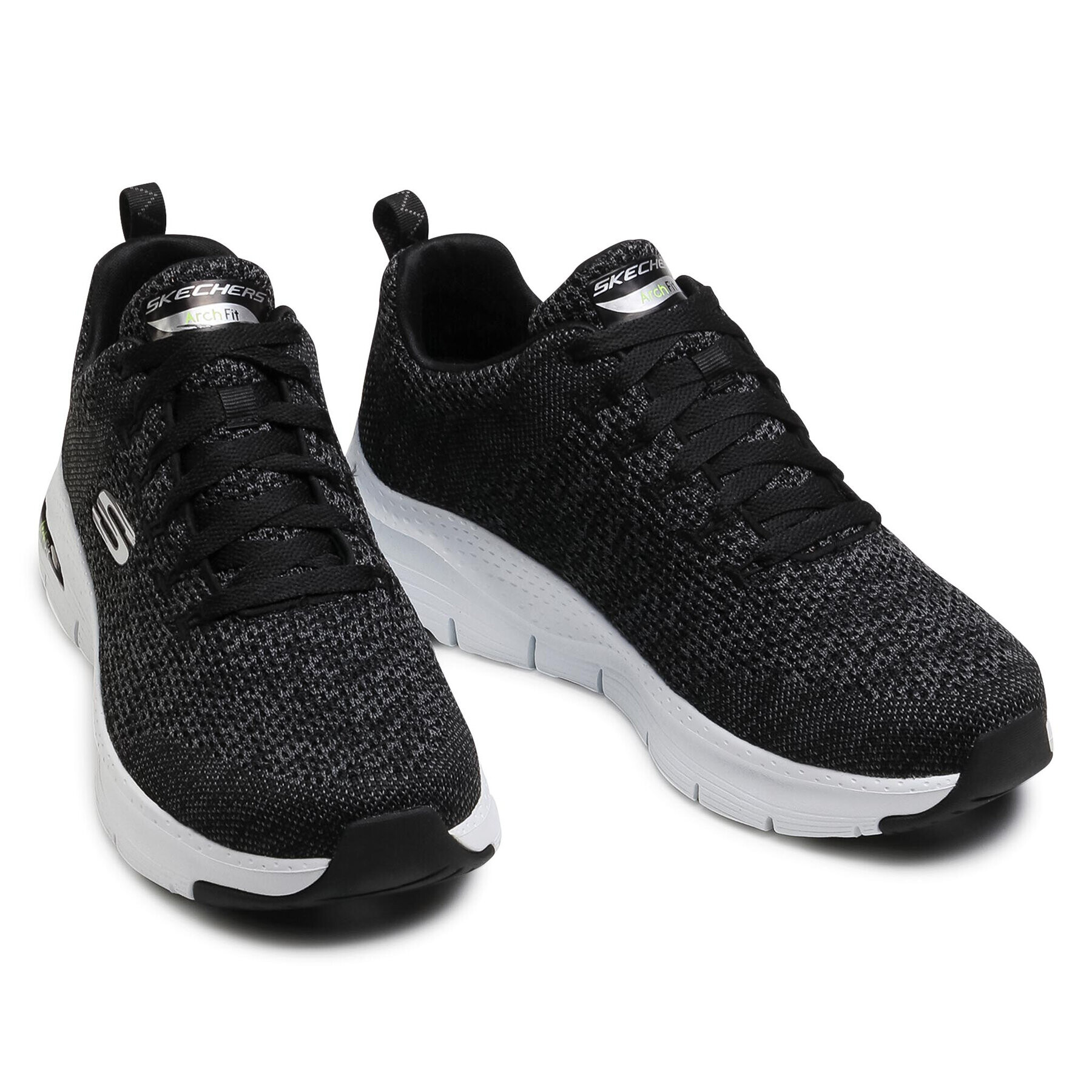 Skechers Обувки Paradyme 232041/BKW Черен - Pepit.bg