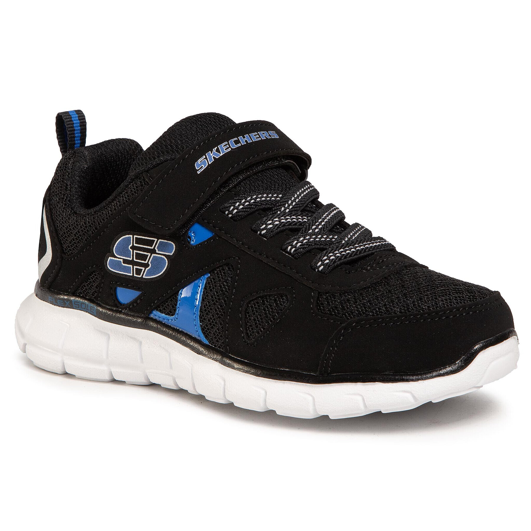 Skechers Обувки Speed Thru 998092L/BKBL Черен - Pepit.bg