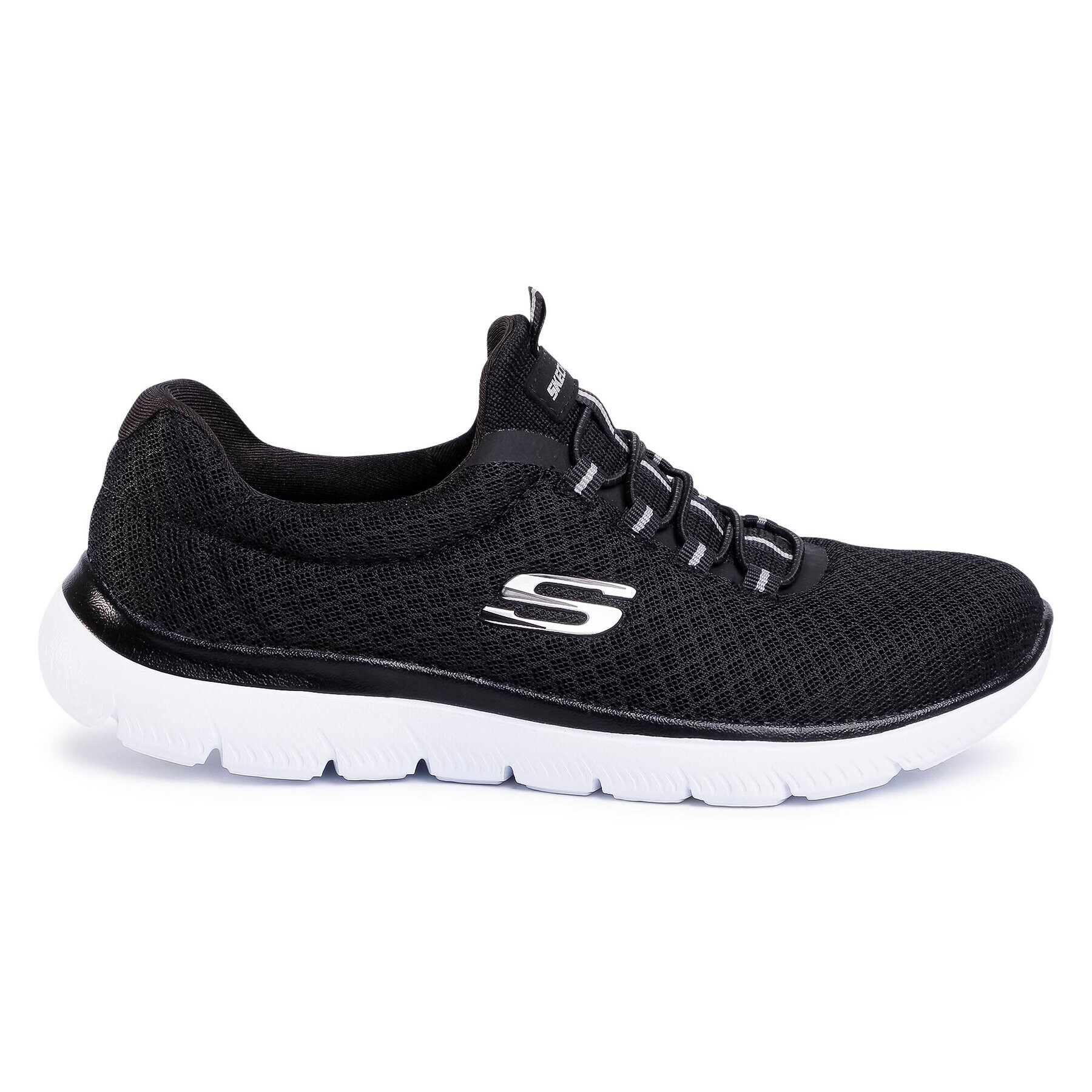 Skechers Обувки Summits 12980/BKW Черен - Pepit.bg