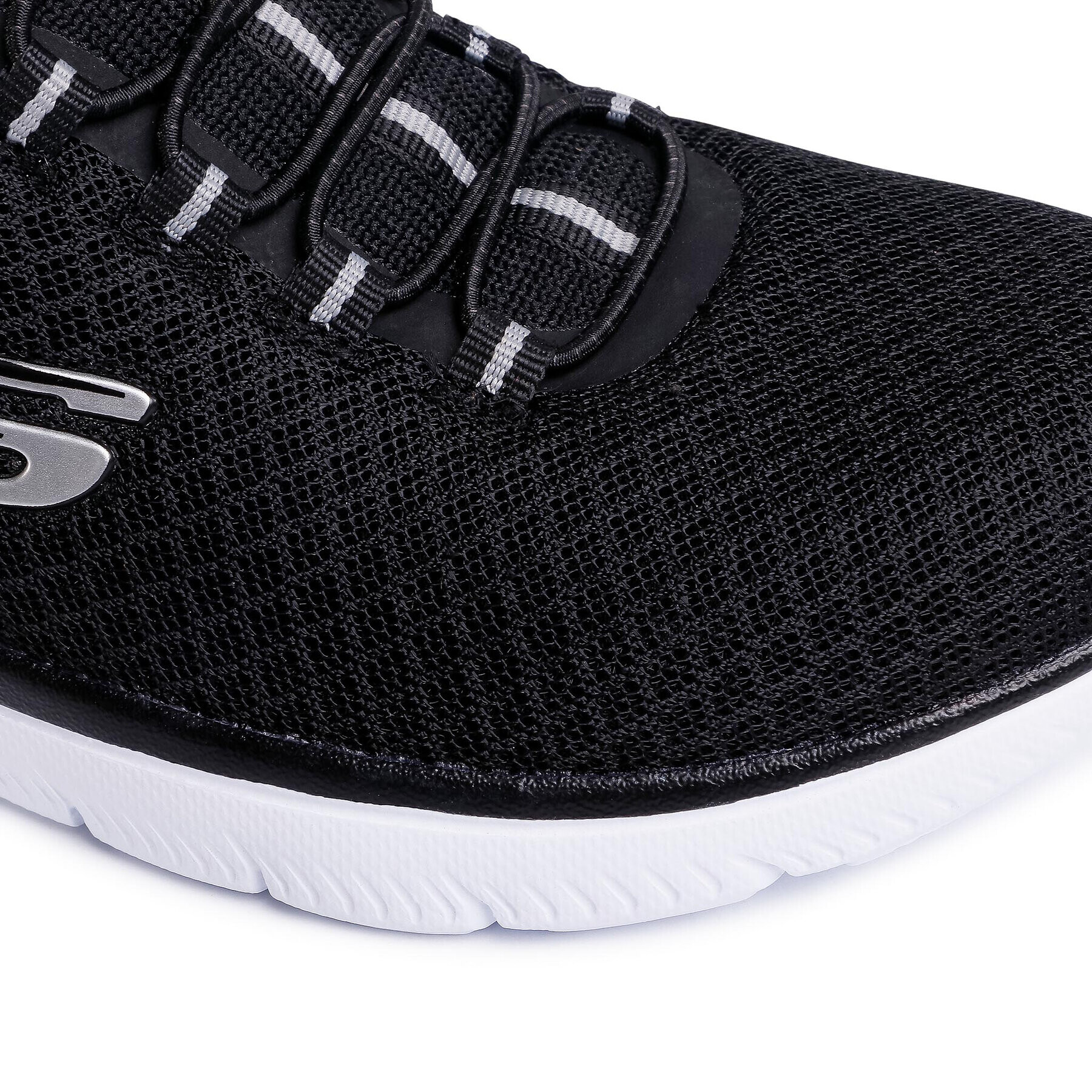 Skechers Обувки Summits 12980/BKW Черен - Pepit.bg