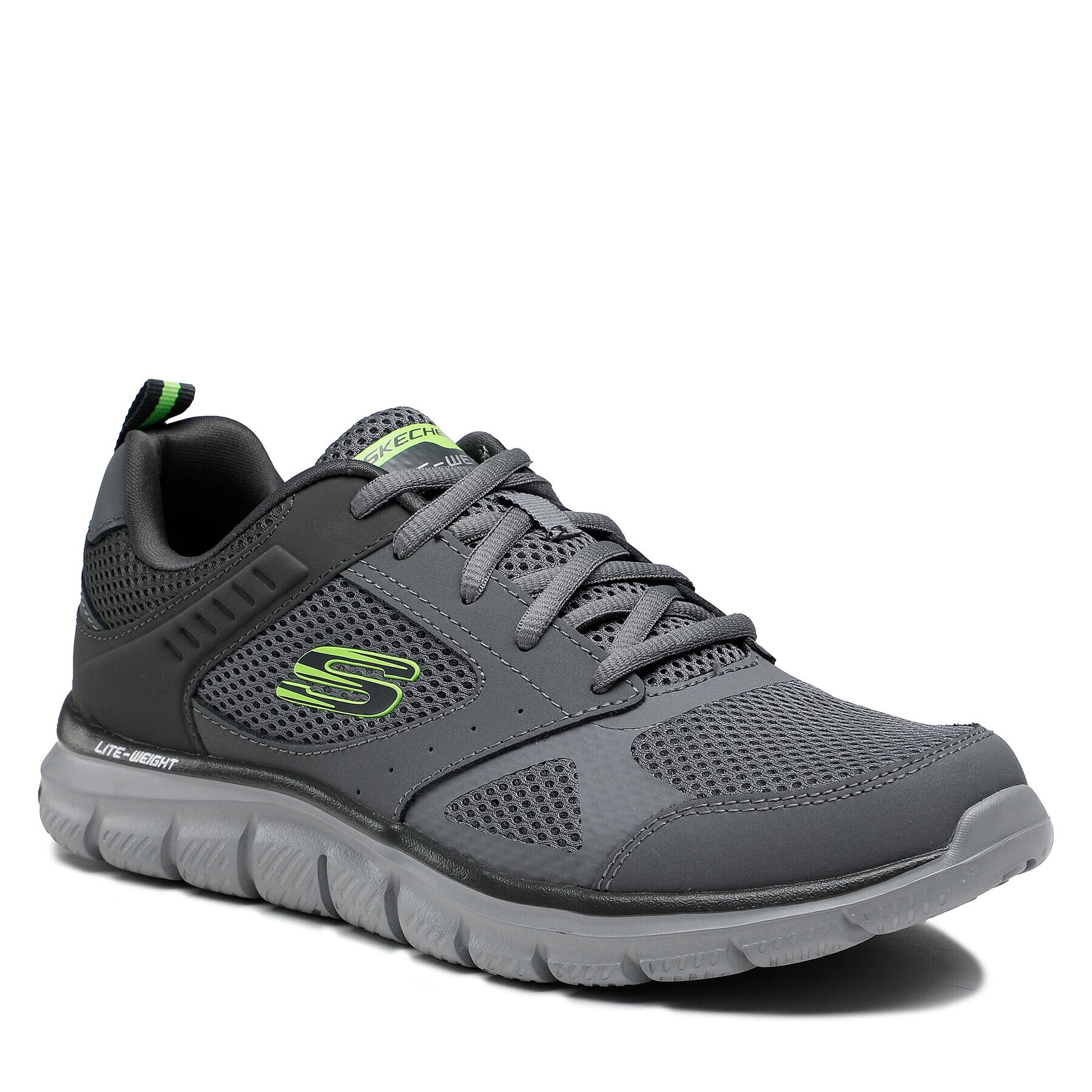 Skechers Обувки Syntac 232398/CHAR Сив - Pepit.bg