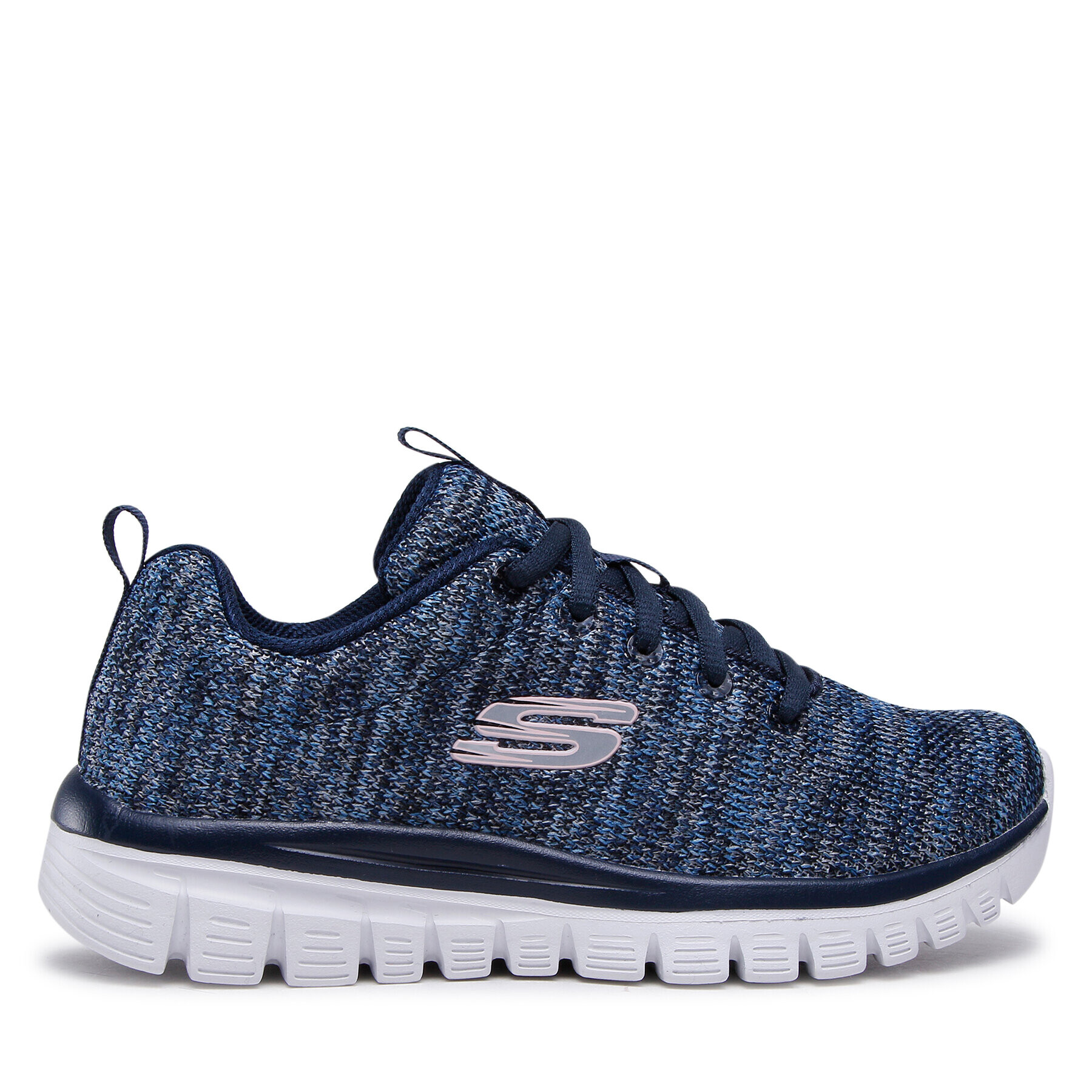 Skechers Обувки Twisted Fortune 12614/NVBL Тъмносин - Pepit.bg