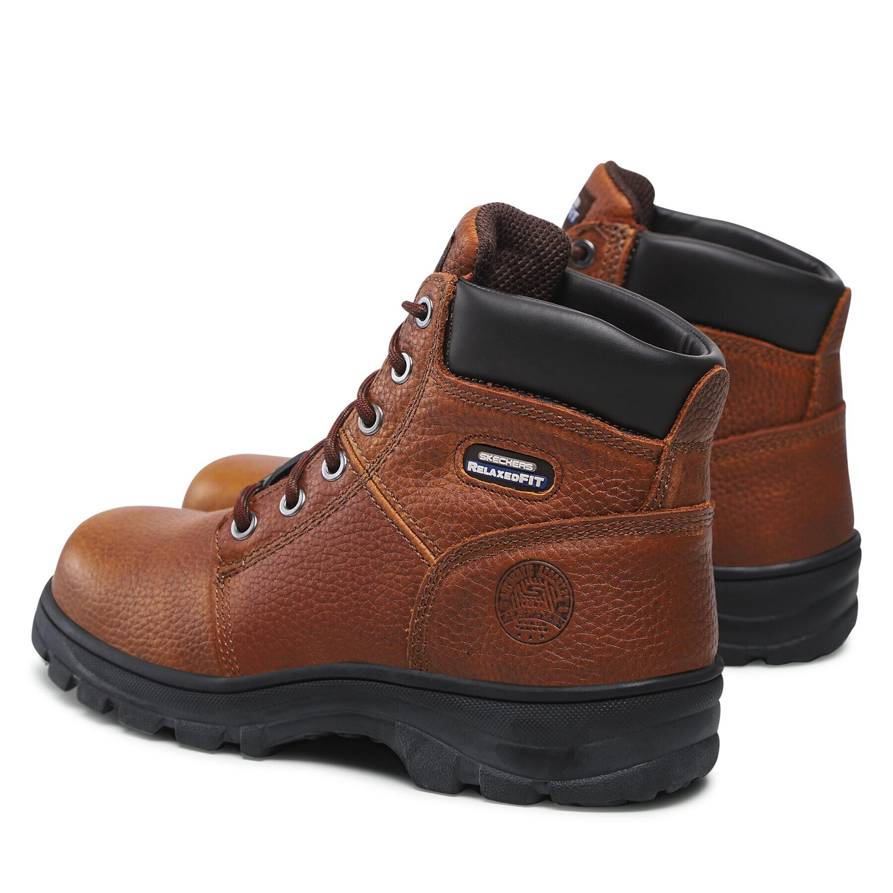 Skechers Обувки Workshire 77009EC/BRN Кафяв - Pepit.bg
